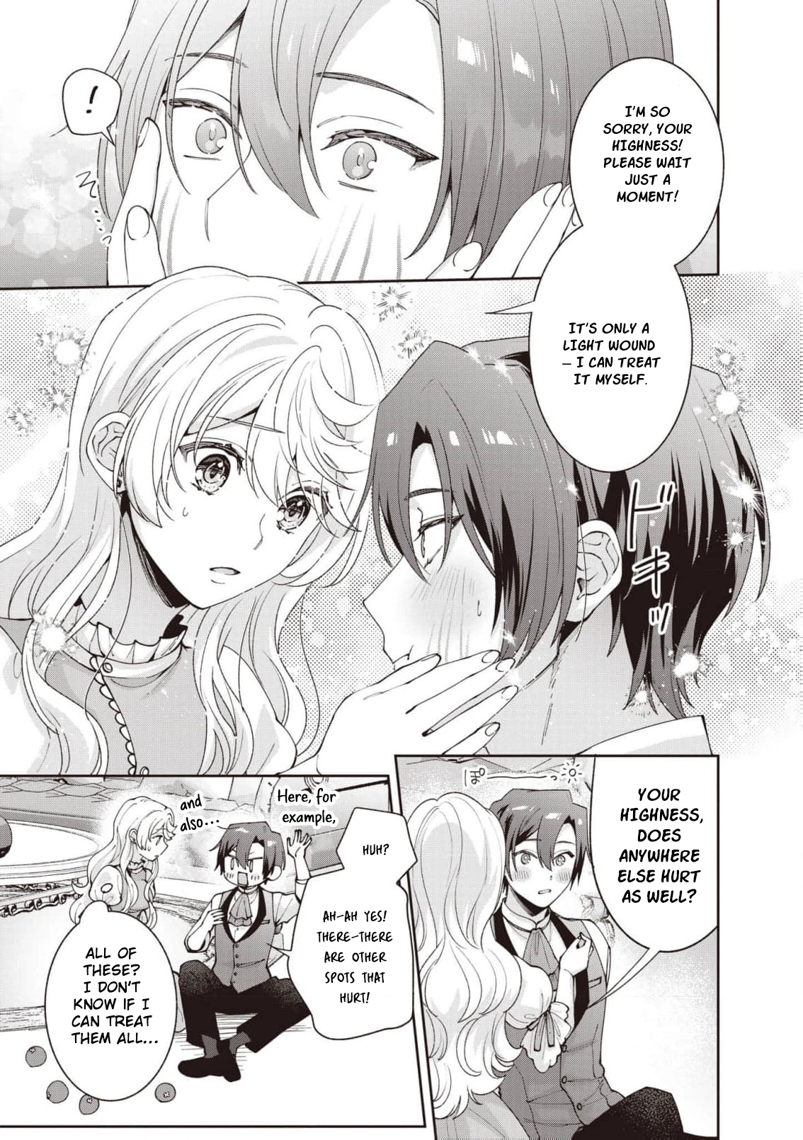 Your Highness, The Woman You Abandoned is The True Saint. Chapter 15 - page 9