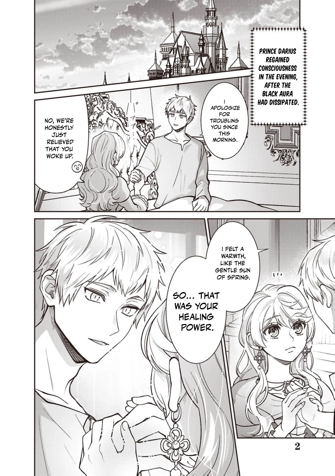 Your Highness, The Woman You Abandoned is The True Saint. Chapter 34 - page 2