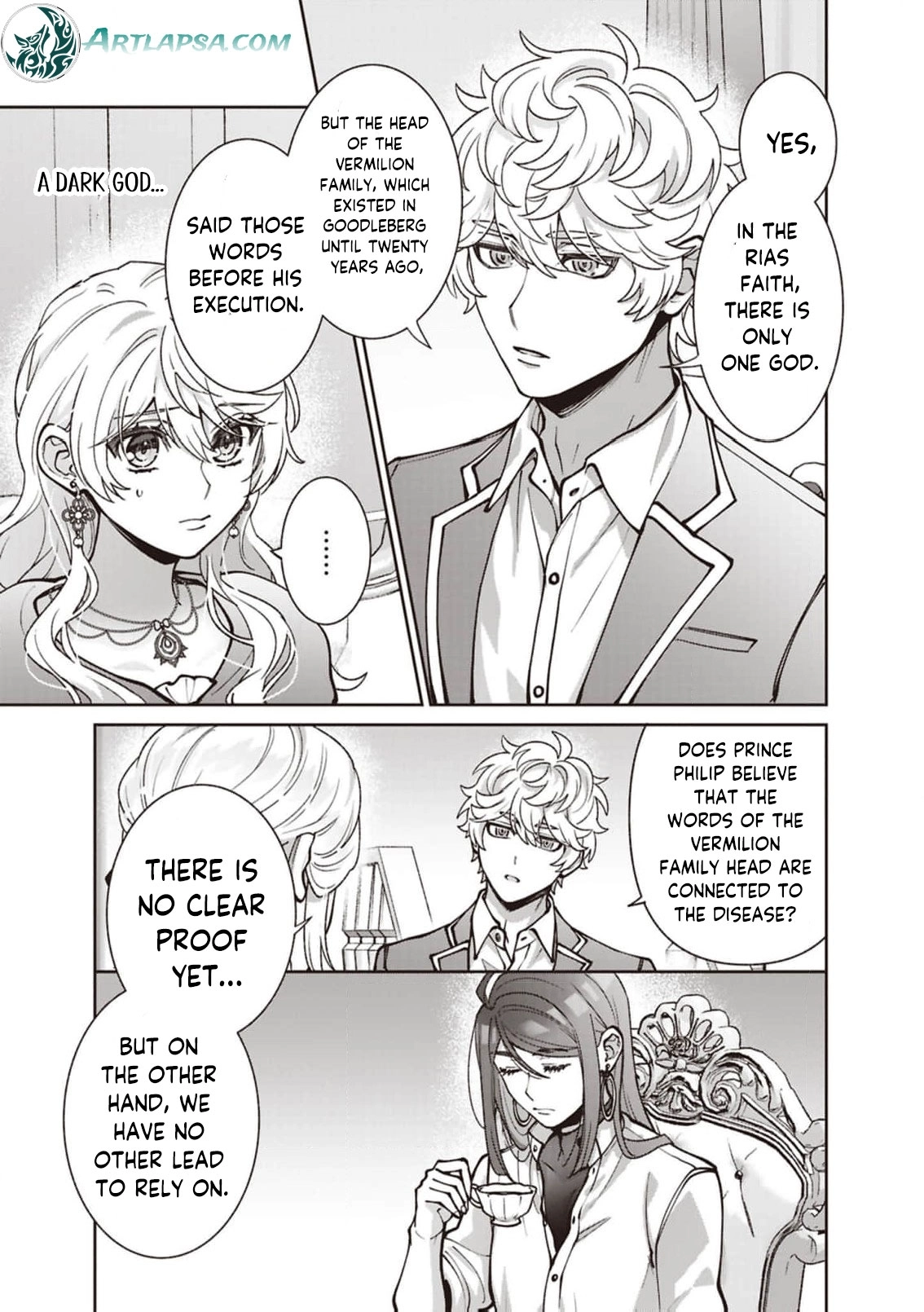 Your Highness, The Woman You Abandoned is The True Saint. Chapter 26 - page 17