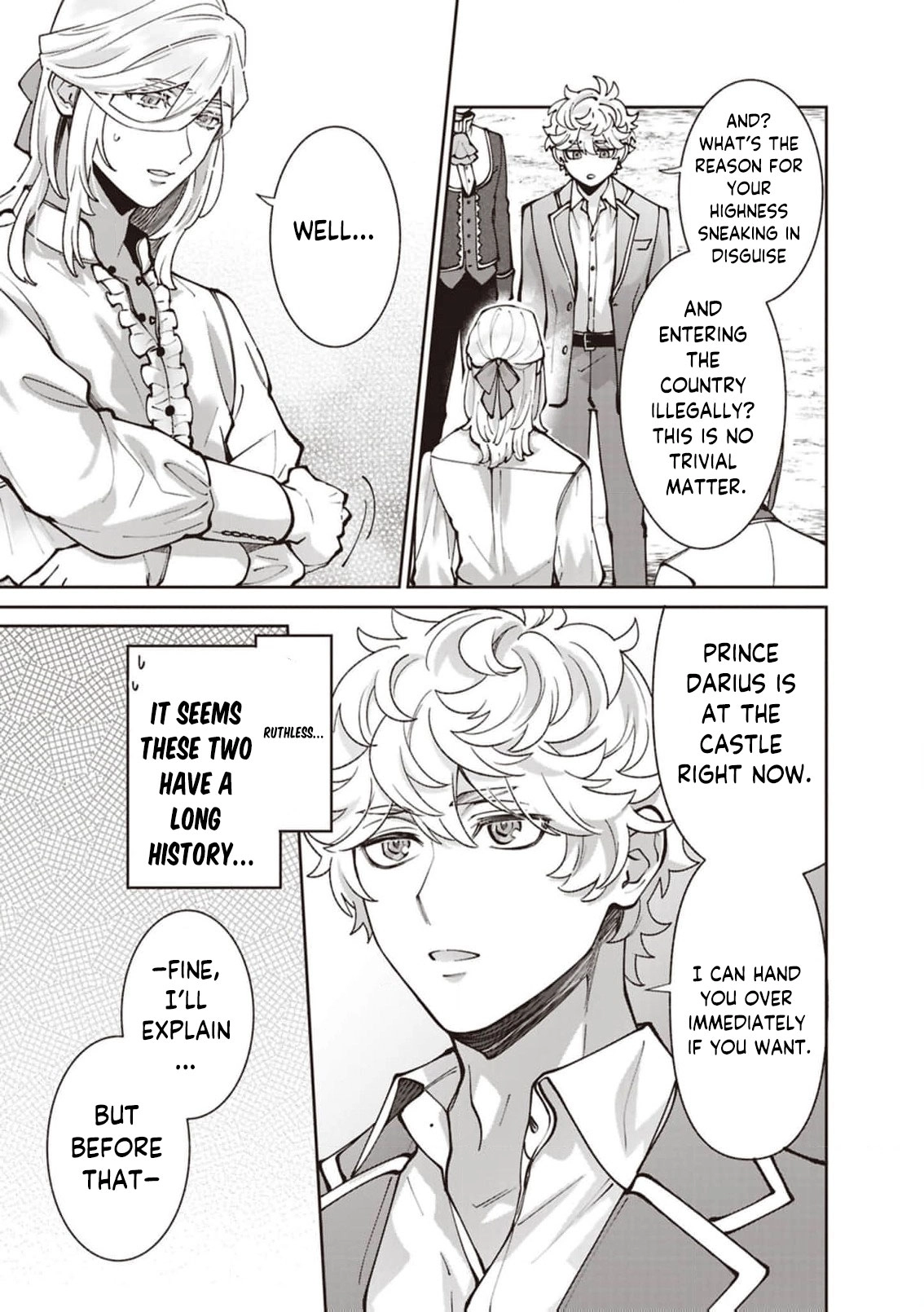 Your Highness, The Woman You Abandoned is The True Saint. Chapter 26 - page 7