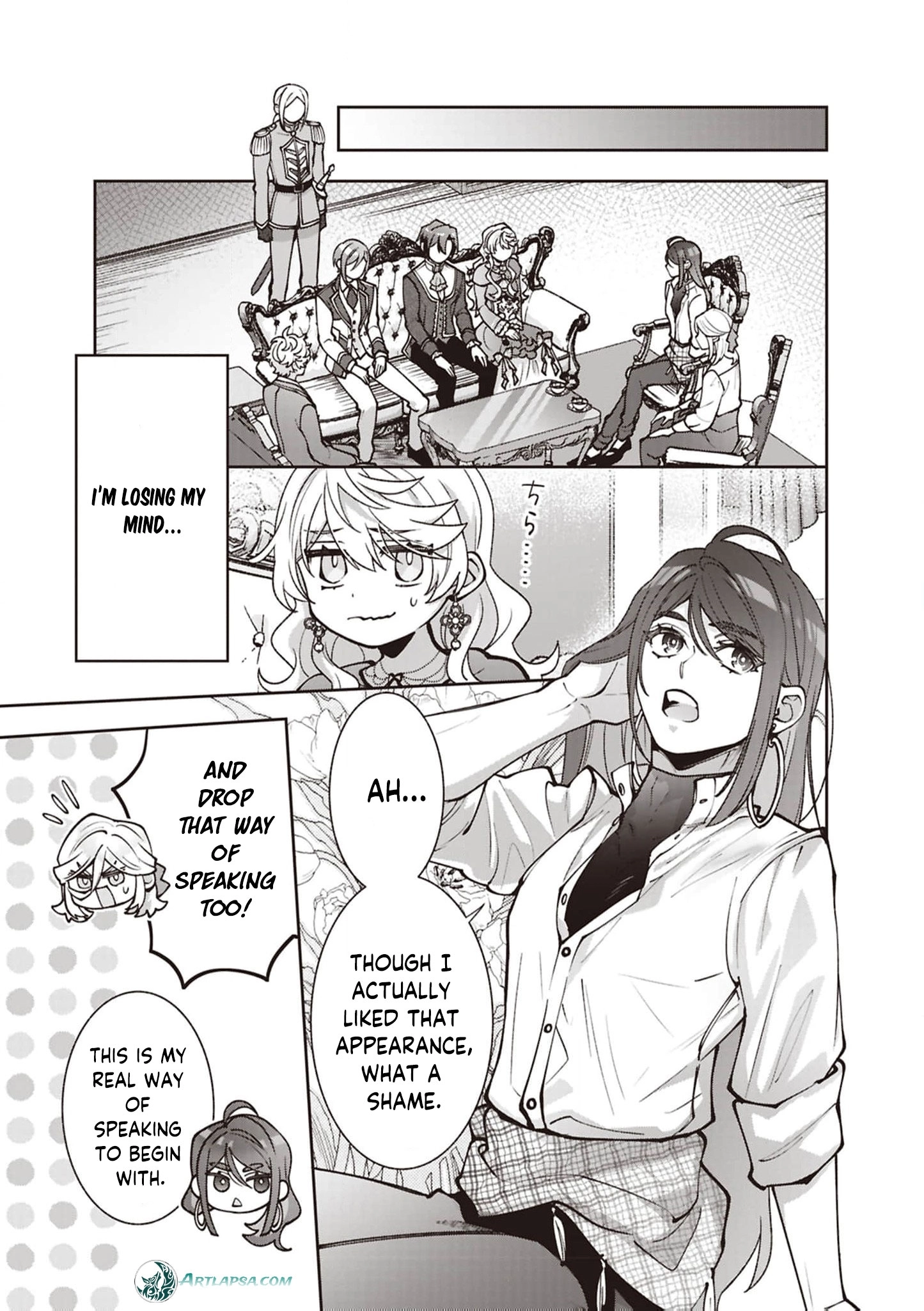 Your Highness, The Woman You Abandoned is The True Saint. Chapter 26 - page 9