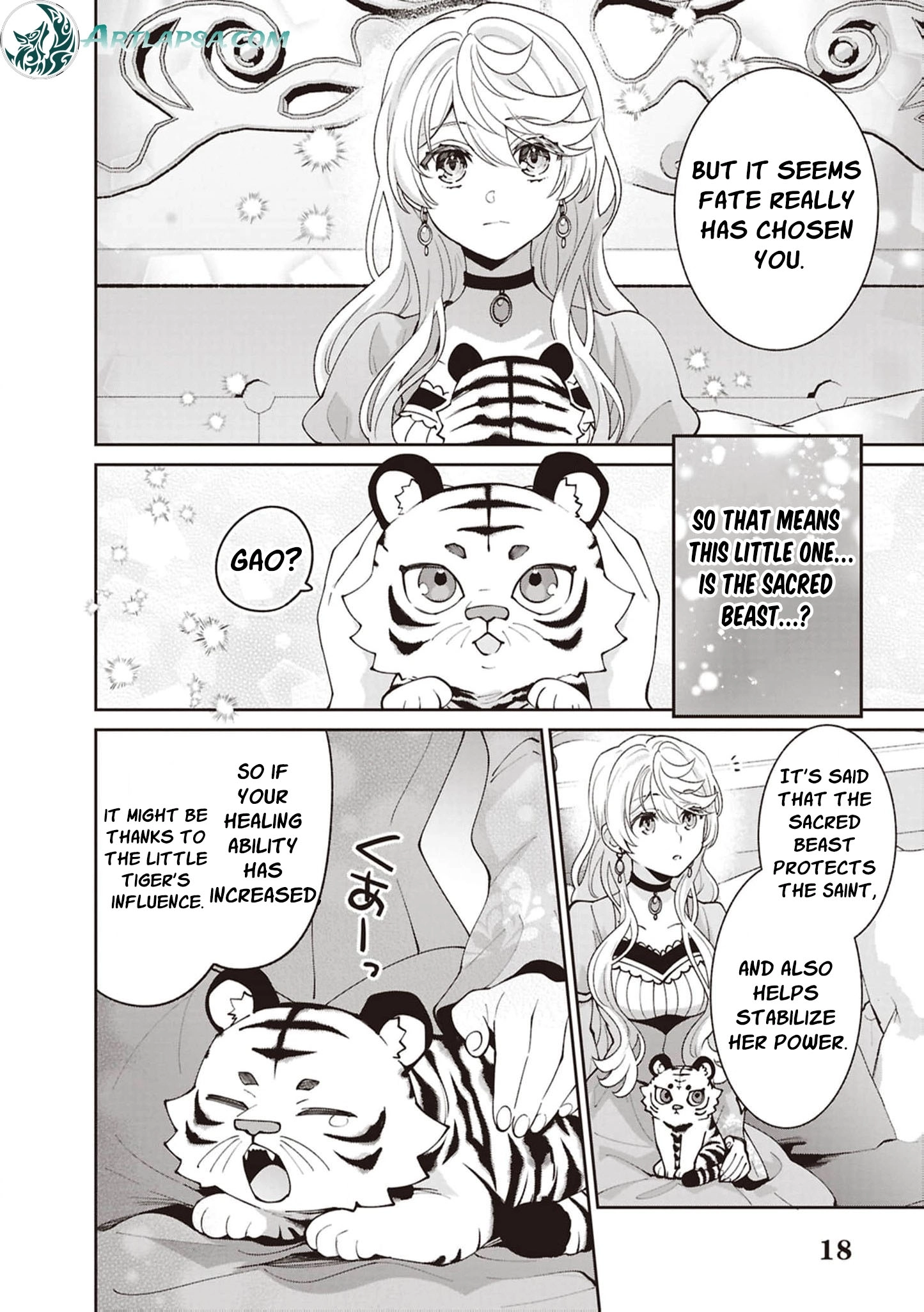 Your Highness, The Woman You Abandoned is The True Saint. Chapter 18 - page 18
