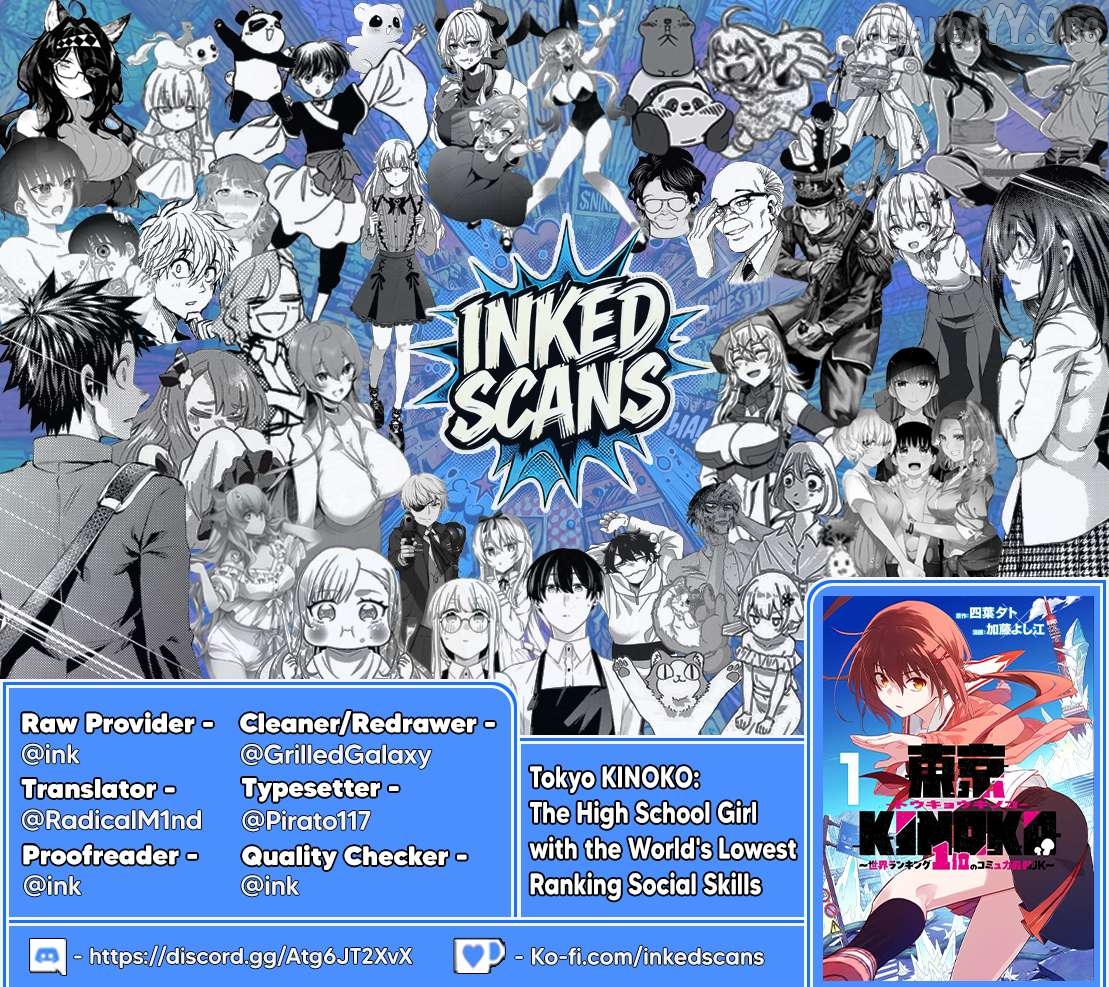 Tokyo KINOKO: The High School Girl with the World's Lowest Ranking Social Skills Chapter 13 - page 21