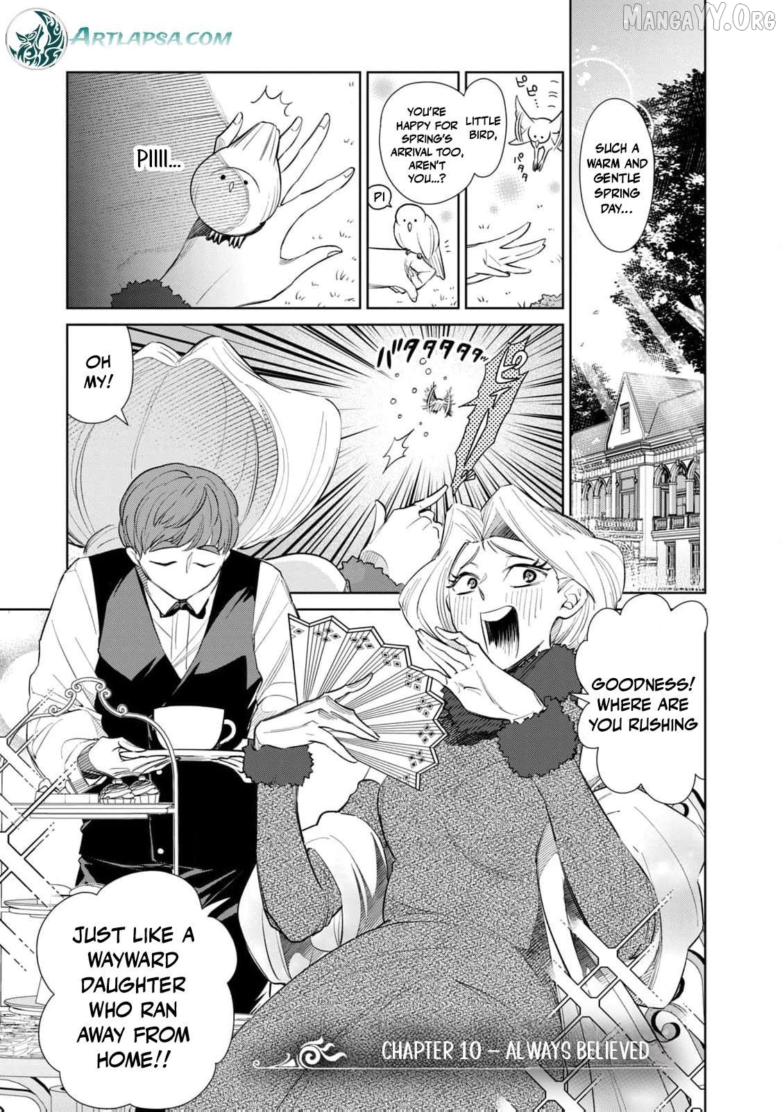 I Only Meant to Disappear Quietly Chapter 10 - page 4