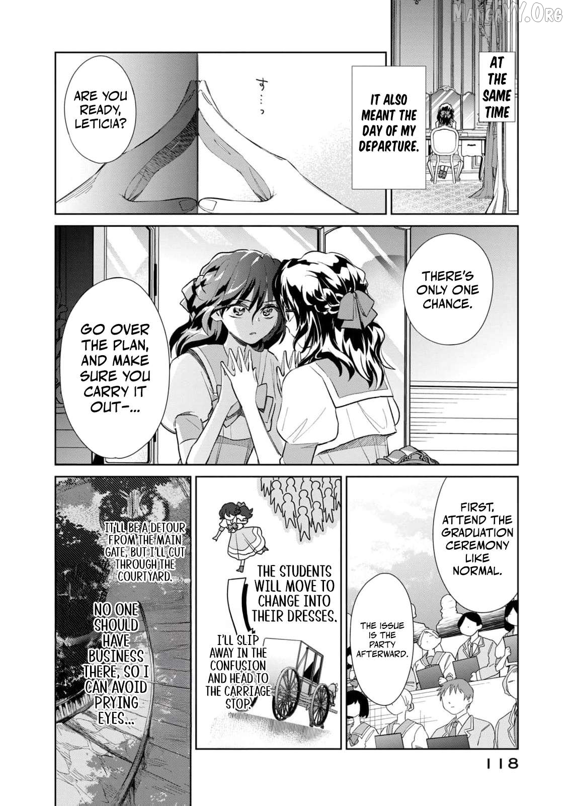 I Only Meant to Disappear Quietly Chapter 8 - page 5