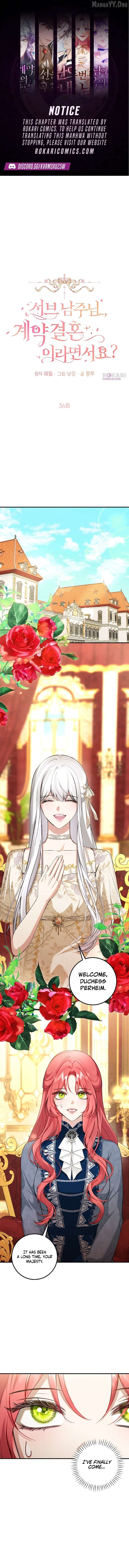 Sub-Male Lead, You Said It Was A Contract Marriage? Chapter 36 - page 1