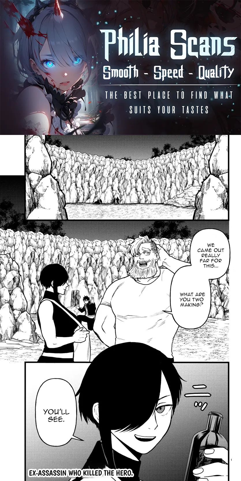 Ex-Assassin Who Killed the Hero. ~Jobless Middle-Aged Man Starting a New Life~ Chapter 17 - page 1