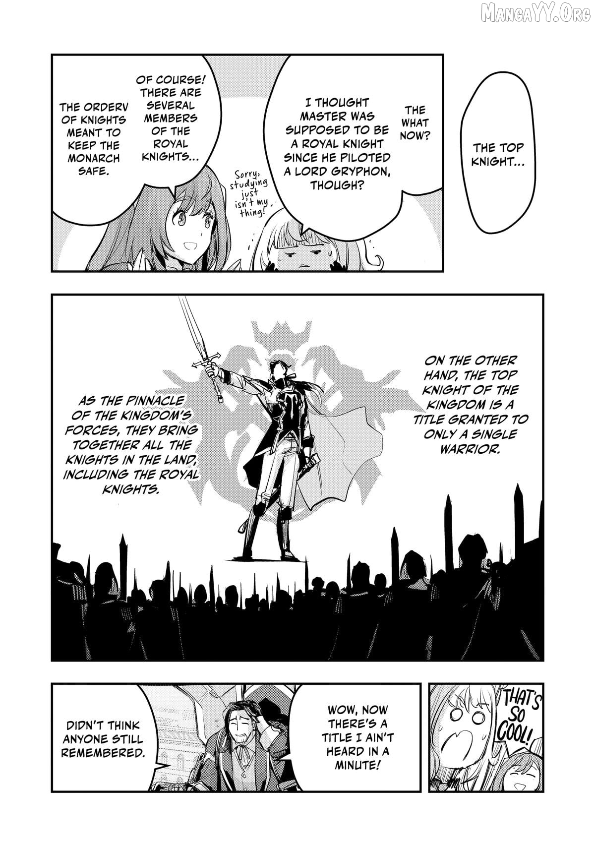 Old Knight, New Post: From Retiree to Her Majesty’s Chapter 6 - page 19