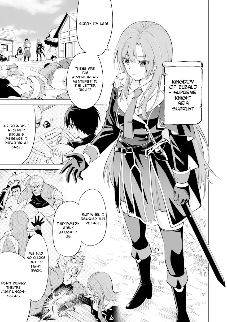 Good natured Adventurer Picks Up a Reincarnated Girl Chapter 4 - page 5