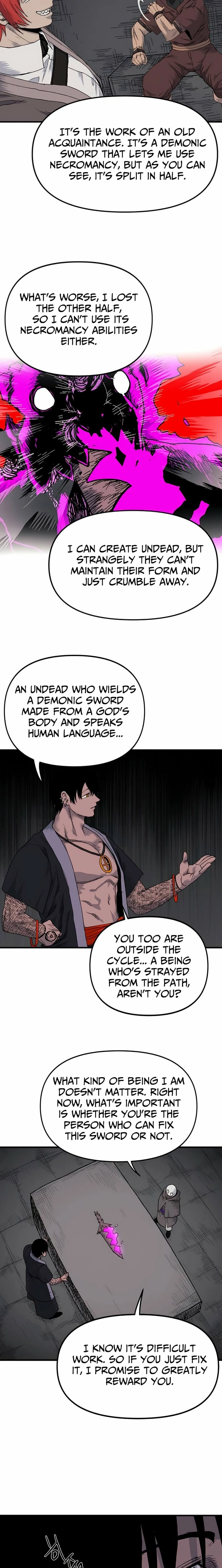 The Tale Of The Skeleton Messenger Chapter 22 - page 17