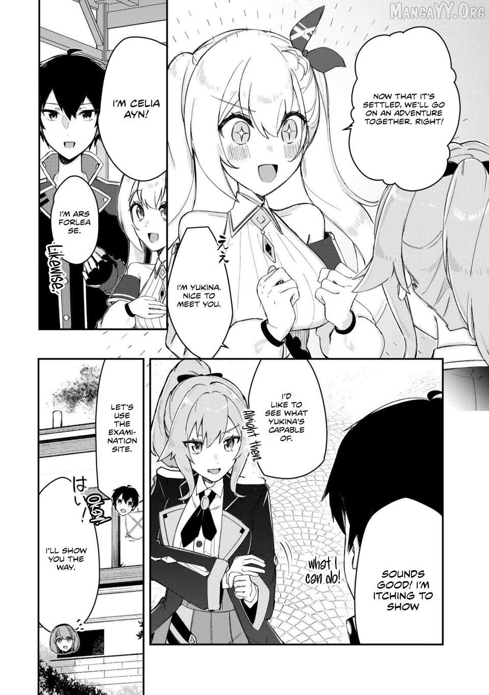 Tsuihousareta Fuyo Mahoutsukai no Nariagari ~Yuusha Party wo Kage kara Sasaeteita to Shiranakatta node Modotte Koi? "Kensei" to "Kenja" no Bishoujo-tachi ni Kakomarete Shiawase nano de Modorimasen~ Chapter 11 - page 10