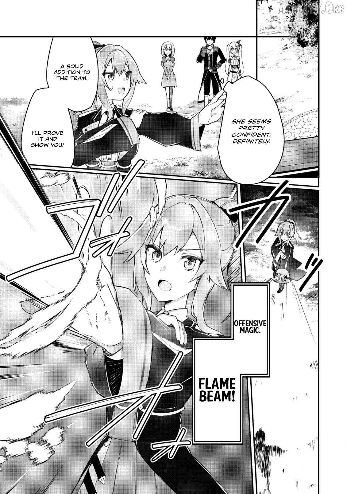 Tsuihousareta Fuyo Mahoutsukai no Nariagari ~Yuusha Party wo Kage kara Sasaeteita to Shiranakatta node Modotte Koi? "Kensei" to "Kenja" no Bishoujo-tachi ni Kakomarete Shiawase nano de Modorimasen~ Chapter 11 - page 11