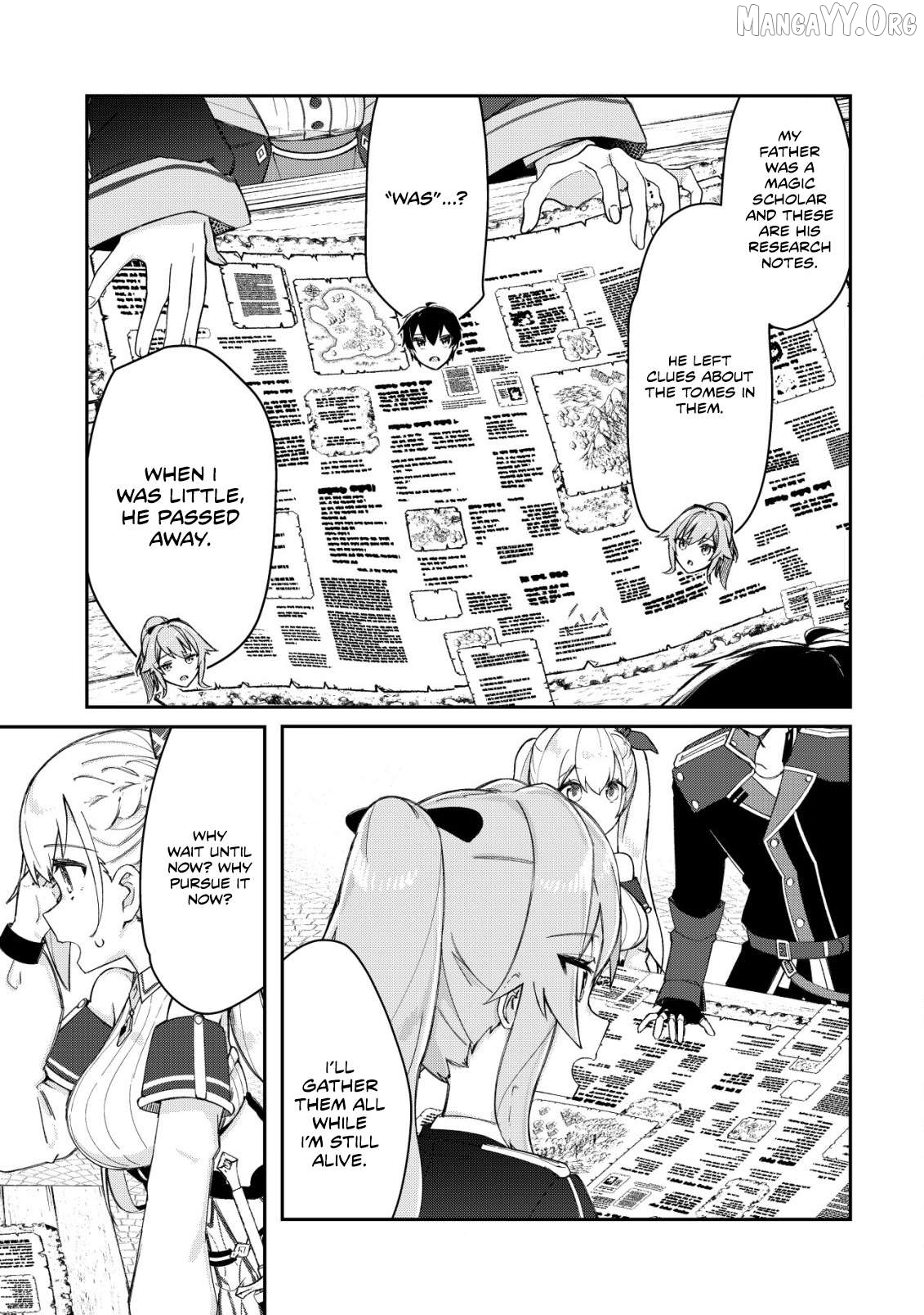 Tsuihousareta Fuyo Mahoutsukai no Nariagari ~Yuusha Party wo Kage kara Sasaeteita to Shiranakatta node Modotte Koi? "Kensei" to "Kenja" no Bishoujo-tachi ni Kakomarete Shiawase nano de Modorimasen~ Chapter 11 - page 21