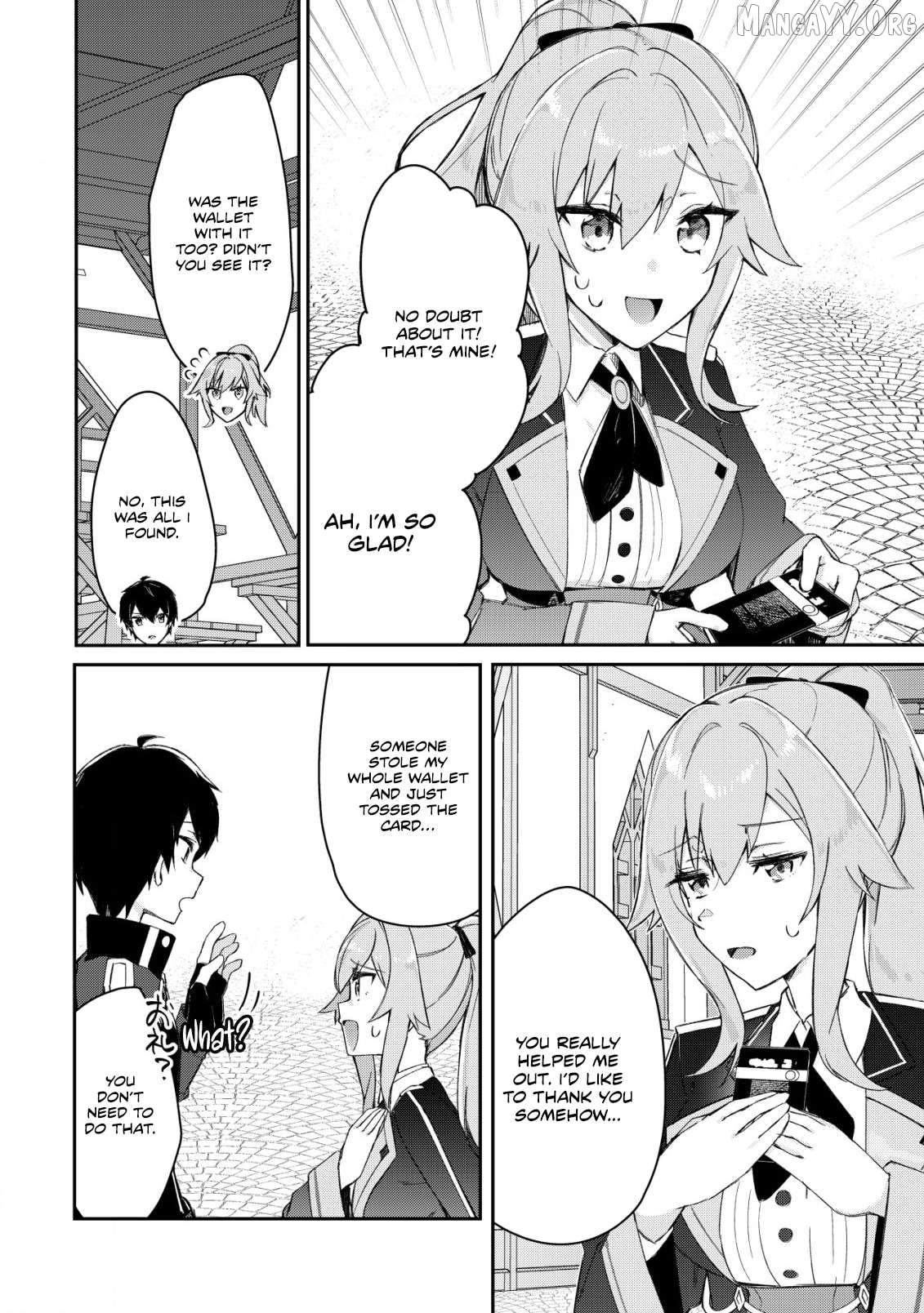 Tsuihousareta Fuyo Mahoutsukai no Nariagari ~Yuusha Party wo Kage kara Sasaeteita to Shiranakatta node Modotte Koi? "Kensei" to "Kenja" no Bishoujo-tachi ni Kakomarete Shiawase nano de Modorimasen~ Chapter 11 - page 4