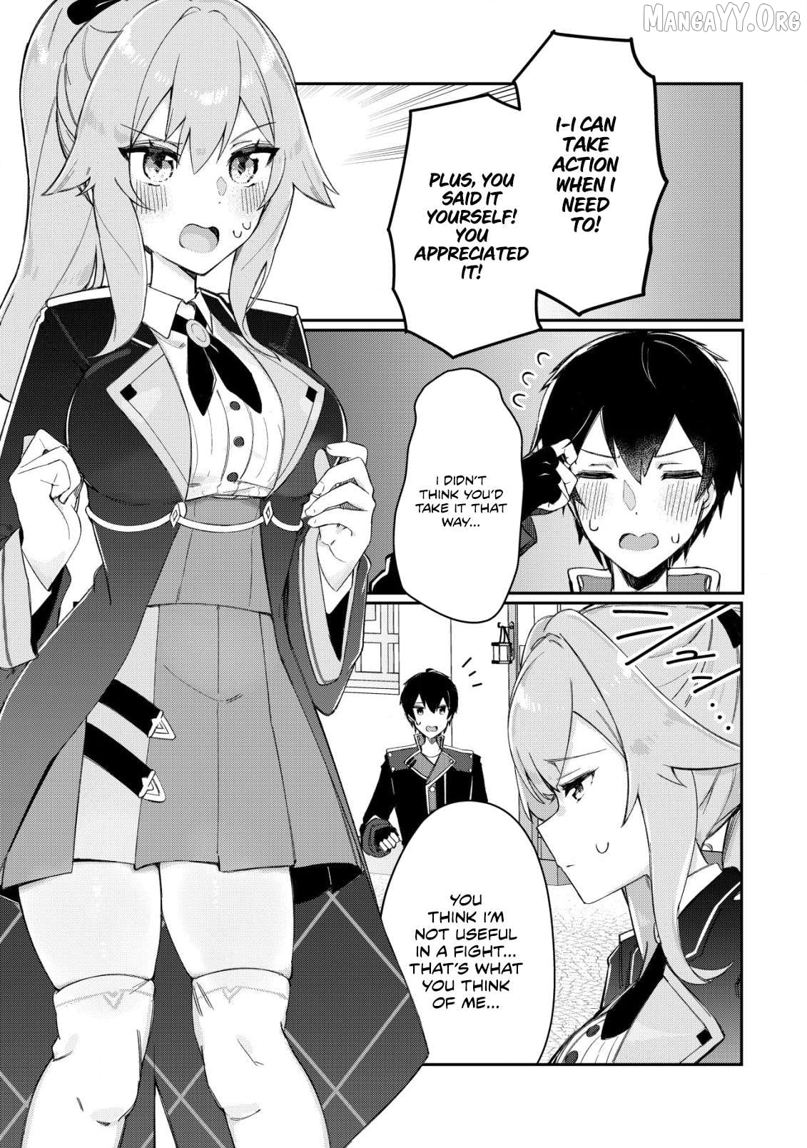 Tsuihousareta Fuyo Mahoutsukai no Nariagari ~Yuusha Party wo Kage kara Sasaeteita to Shiranakatta node Modotte Koi? "Kensei" to "Kenja" no Bishoujo-tachi ni Kakomarete Shiawase nano de Modorimasen~ Chapter 11 - page 7