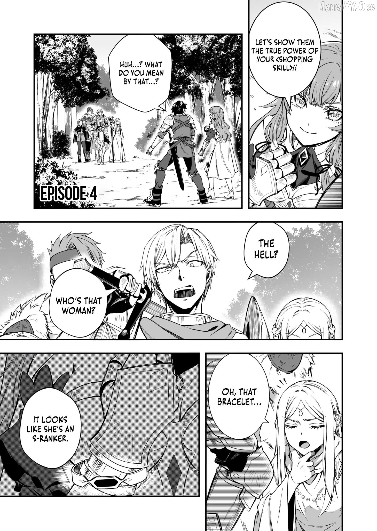 The Banished Errand Boy's Invincible Equipment Powered by an SSS-Rank Shopping Skill ~Aiming to be the ultimate party by super-enhancing everything I buy!~ Chapter 4 - page 2