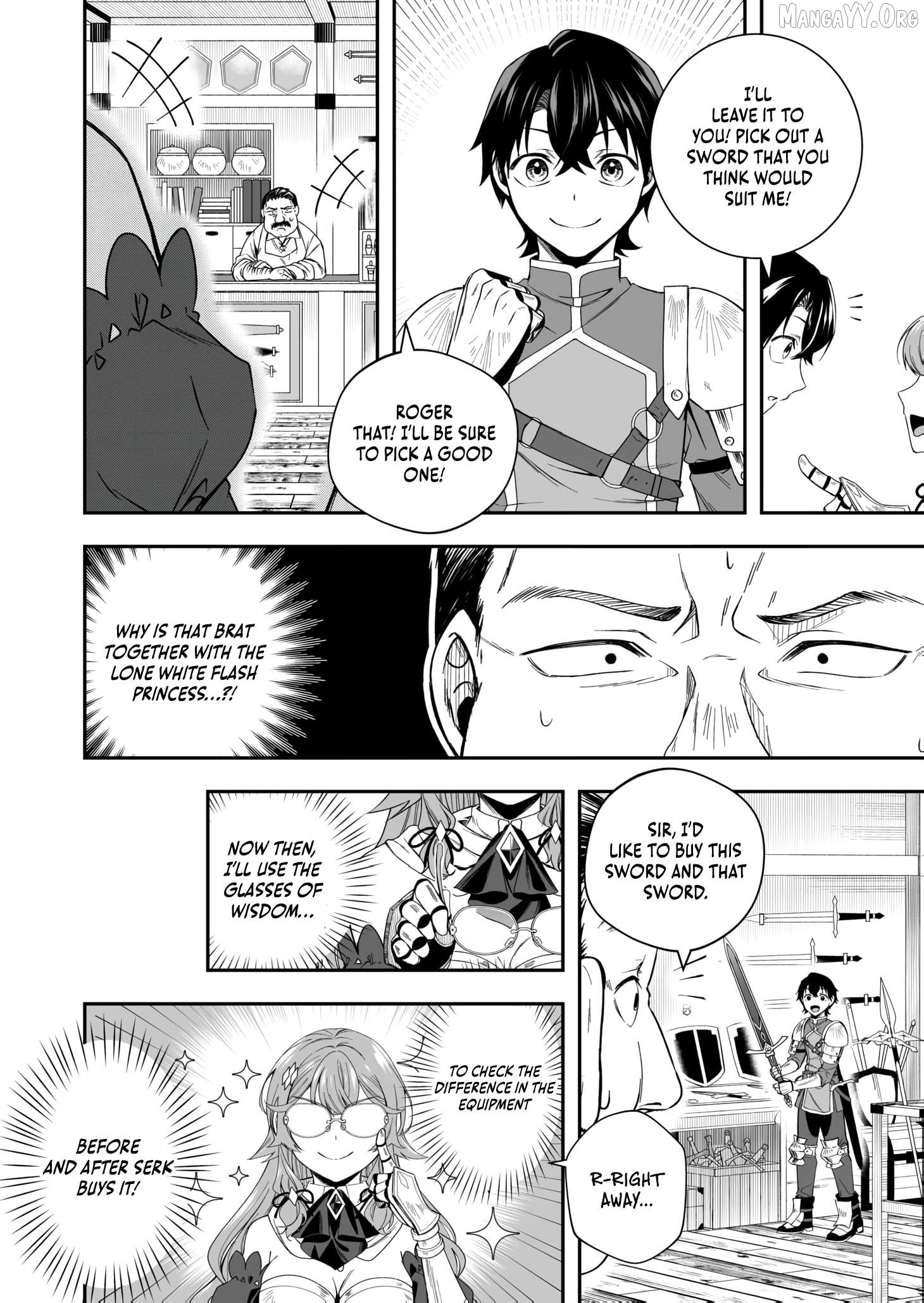 The Banished Errand Boy's Invincible Equipment Powered by an SSS-Rank Shopping Skill ~Aiming to be the ultimate party by super-enhancing everything I buy!~ Chapter 4 - page 37