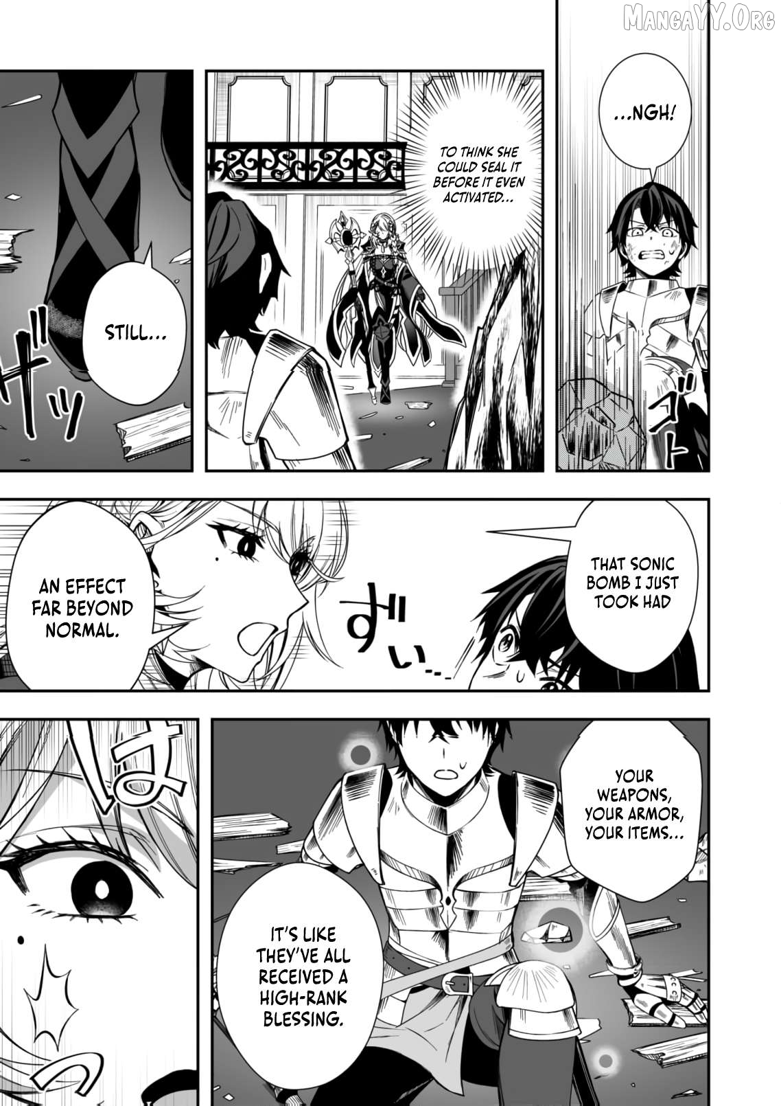 The Banished Errand Boy's Invincible Equipment Powered by an SSS-Rank Shopping Skill ~Aiming to be the ultimate party by super-enhancing everything I buy!~ Chapter 5 - page 36