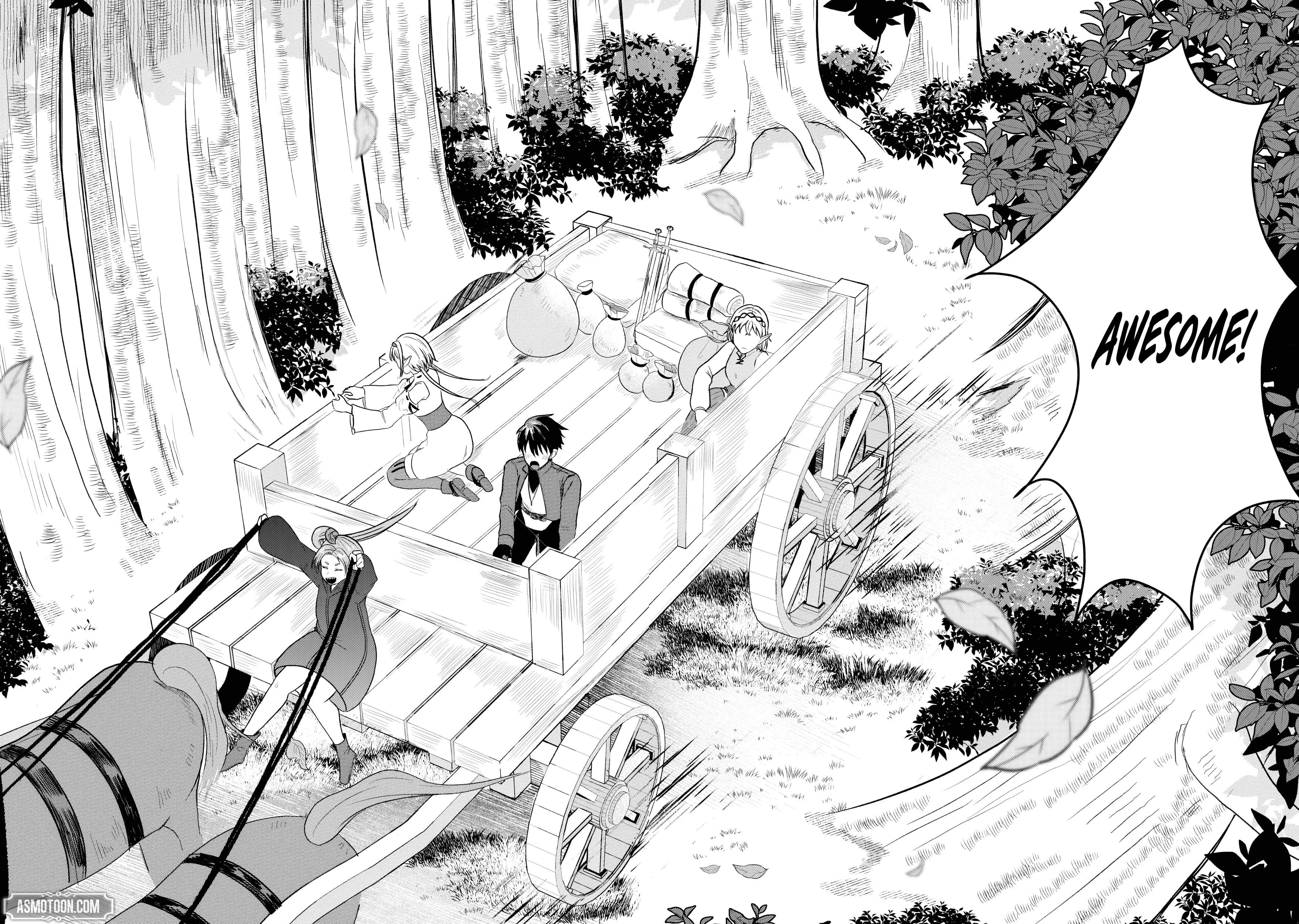 "Sono Hen no Kusa demo Kuttoke" to Tsuihou Sareta Munou Skill [Shokubutsugui] Mochi Tenseisha, Elf no Sato de Maboroshi no Shokubutsu o Tabete Musou Suru Chapter 11 - page 19