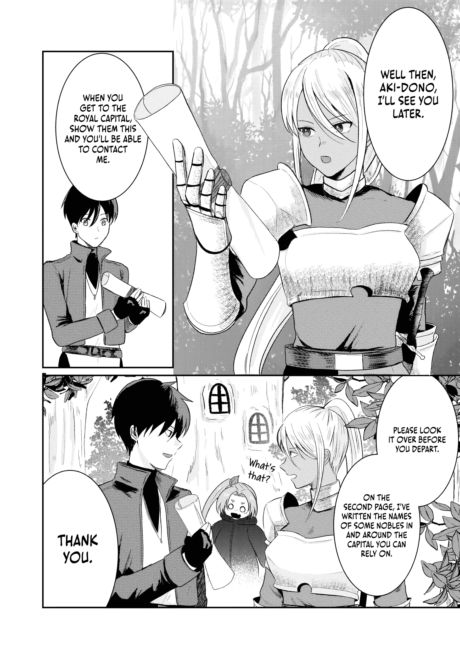 "Sono Hen no Kusa demo Kuttoke" to Tsuihou Sareta Munou Skill [Shokubutsugui] Mochi Tenseisha, Elf no Sato de Maboroshi no Shokubutsu o Tabete Musou Suru Chapter 11 - page 4