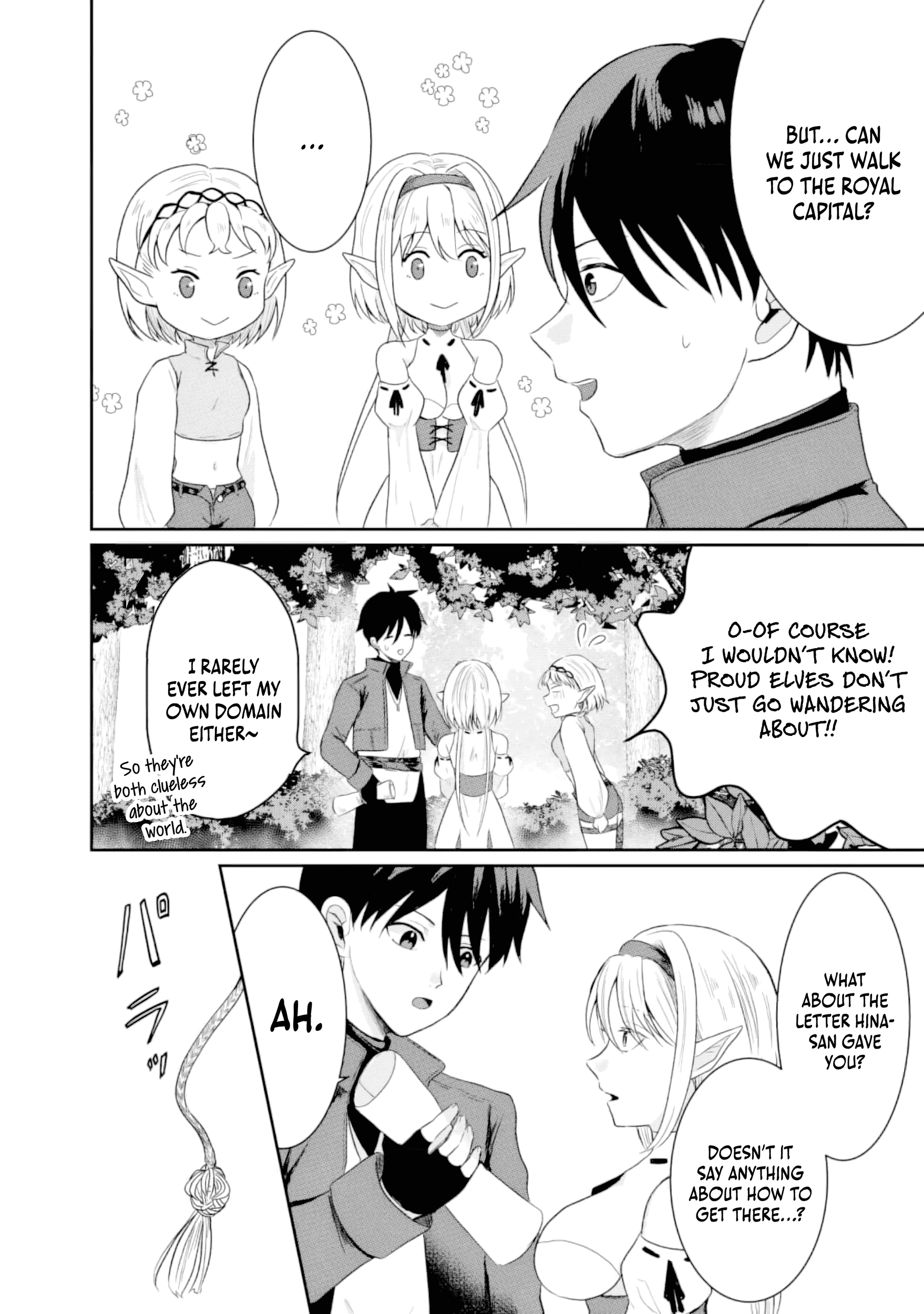 "Sono Hen no Kusa demo Kuttoke" to Tsuihou Sareta Munou Skill [Shokubutsugui] Mochi Tenseisha, Elf no Sato de Maboroshi no Shokubutsu o Tabete Musou Suru Chapter 11 - page 7