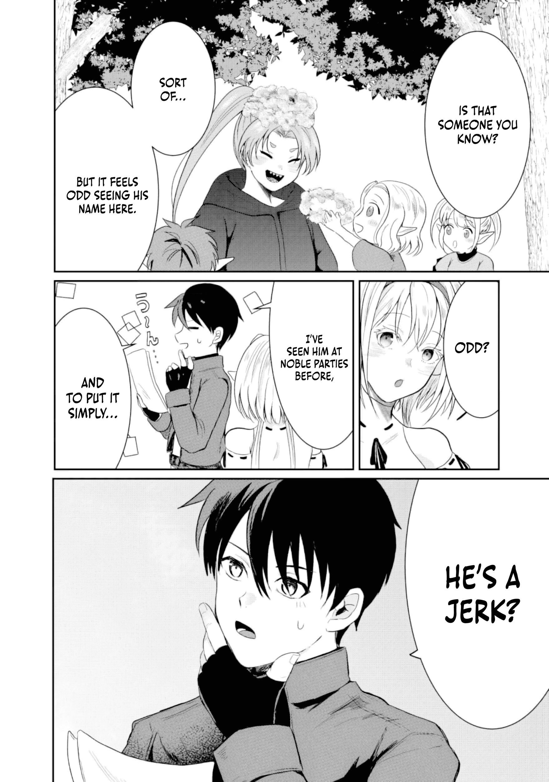 "Sono Hen no Kusa demo Kuttoke" to Tsuihou Sareta Munou Skill [Shokubutsugui] Mochi Tenseisha, Elf no Sato de Maboroshi no Shokubutsu o Tabete Musou Suru Chapter 11 - page 9