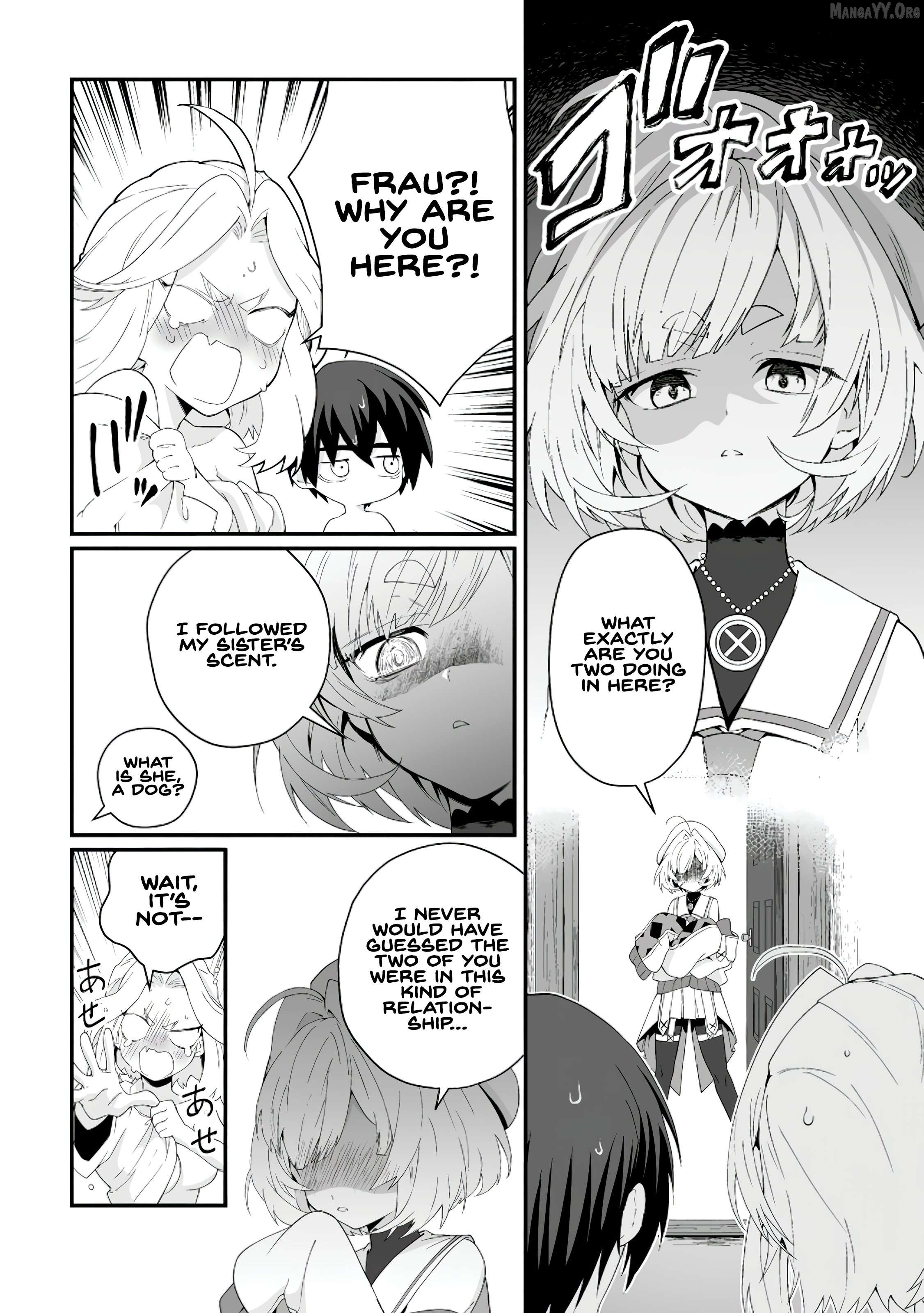 Teisou Gyakuten Sekai De Yuiitsu No Otoko Kishi No Ore, Onna Kishi Gakuen Ni Nyuugaku Shitara Nazeka Eiyou Atsukai Sareta ~Zetsurin Skill De Harem Musou~ Chapter 6.2 - page 10