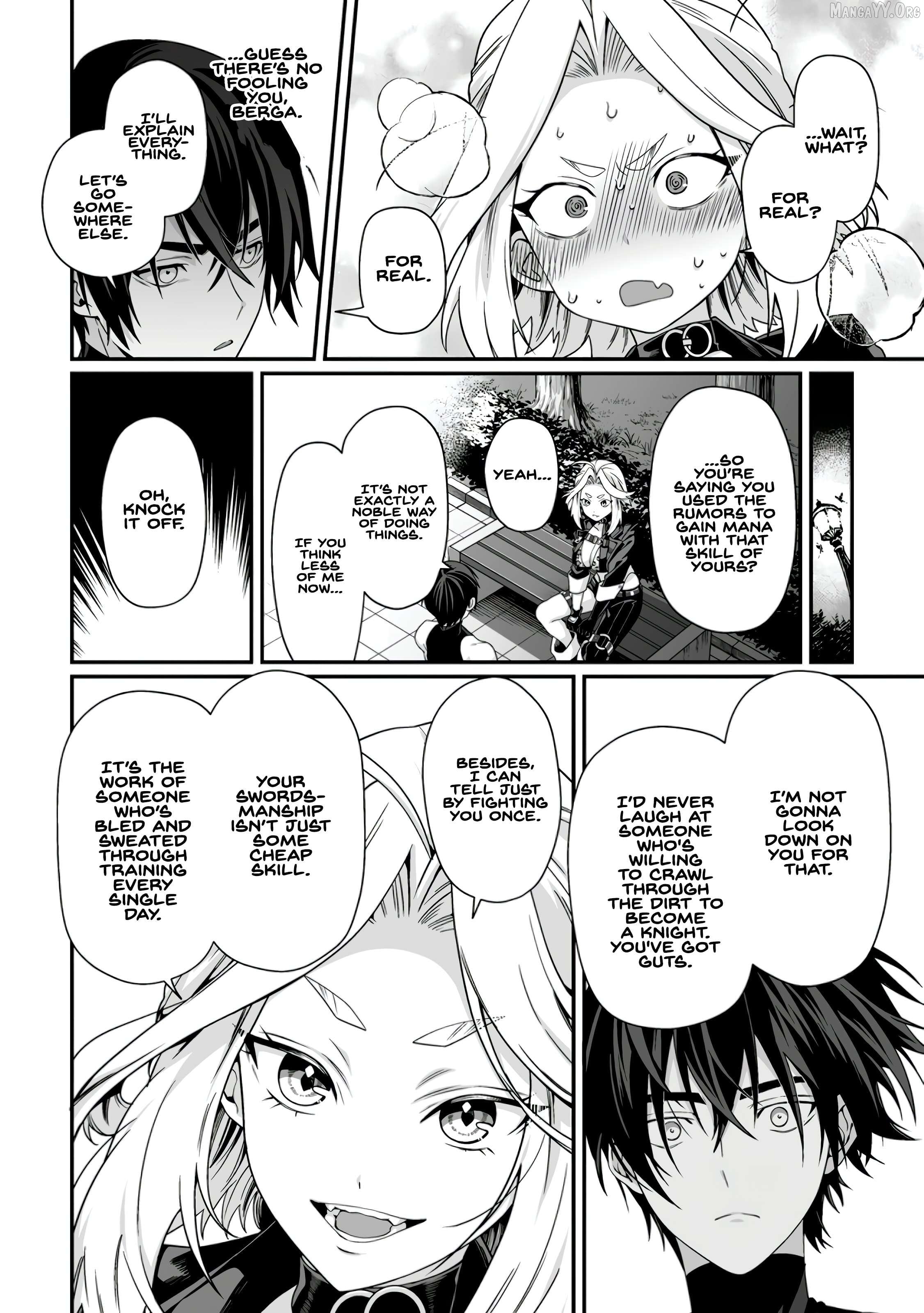 Teisou Gyakuten Sekai De Yuiitsu No Otoko Kishi No Ore, Onna Kishi Gakuen Ni Nyuugaku Shitara Nazeka Eiyou Atsukai Sareta ~Zetsurin Skill De Harem Musou~ Chapter 6.2 - page 2