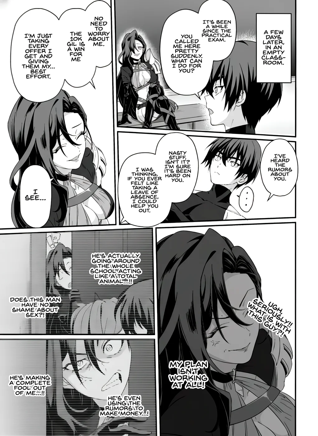 Teisou Gyakuten Sekai De Yuiitsu No Otoko Kishi No Ore, Onna Kishi Gakuen Ni Nyuugaku Shitara Nazeka Eiyou Atsukai Sareta ~Zetsurin Skill De Harem Musou~ Chapter 6.3 - page 9