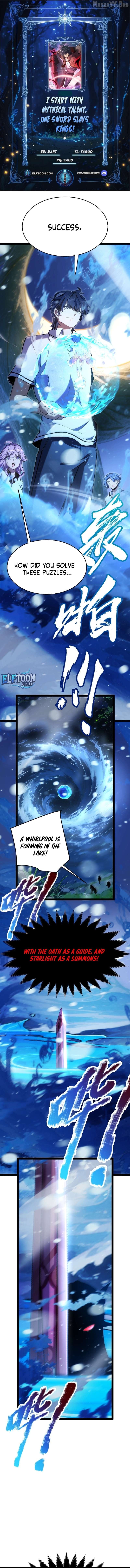 My Starting Talent is Mythical, A Single Strike Smites Deities Chapter 14 - page 1
