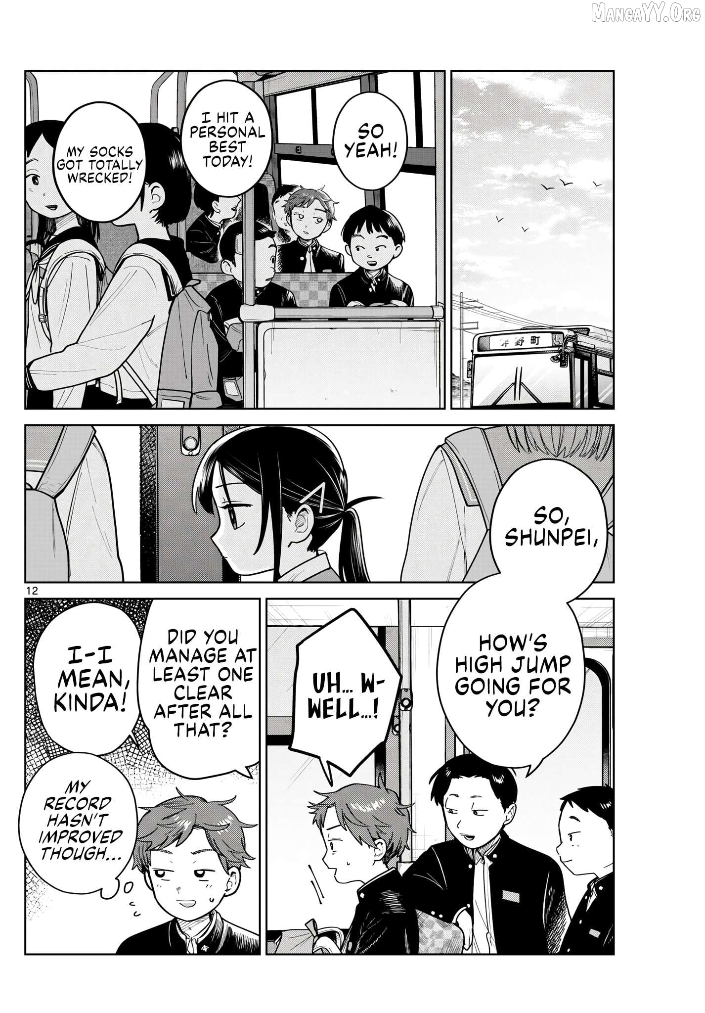 Futari Bus Chapter 14 - page 12