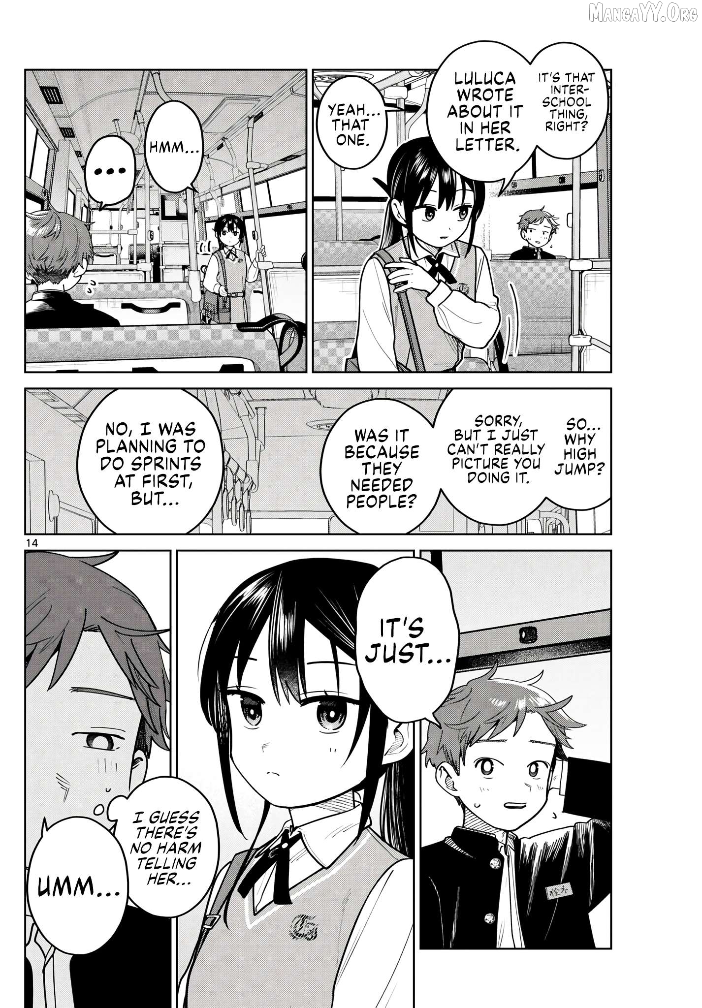 Futari Bus Chapter 14 - page 14