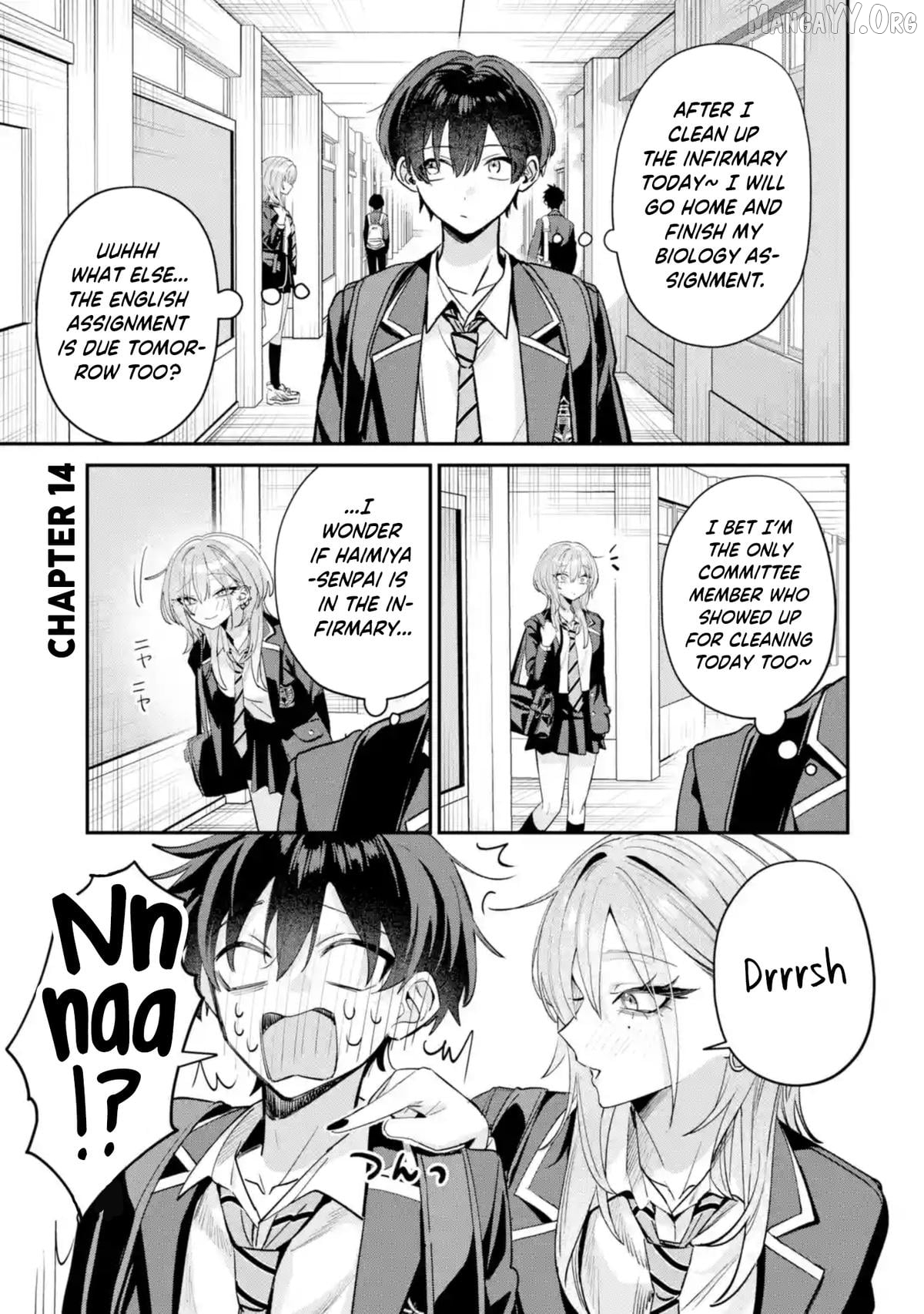 Haimiya-senpai wa Kowakute Kawaii Chapter 14 - page 2
