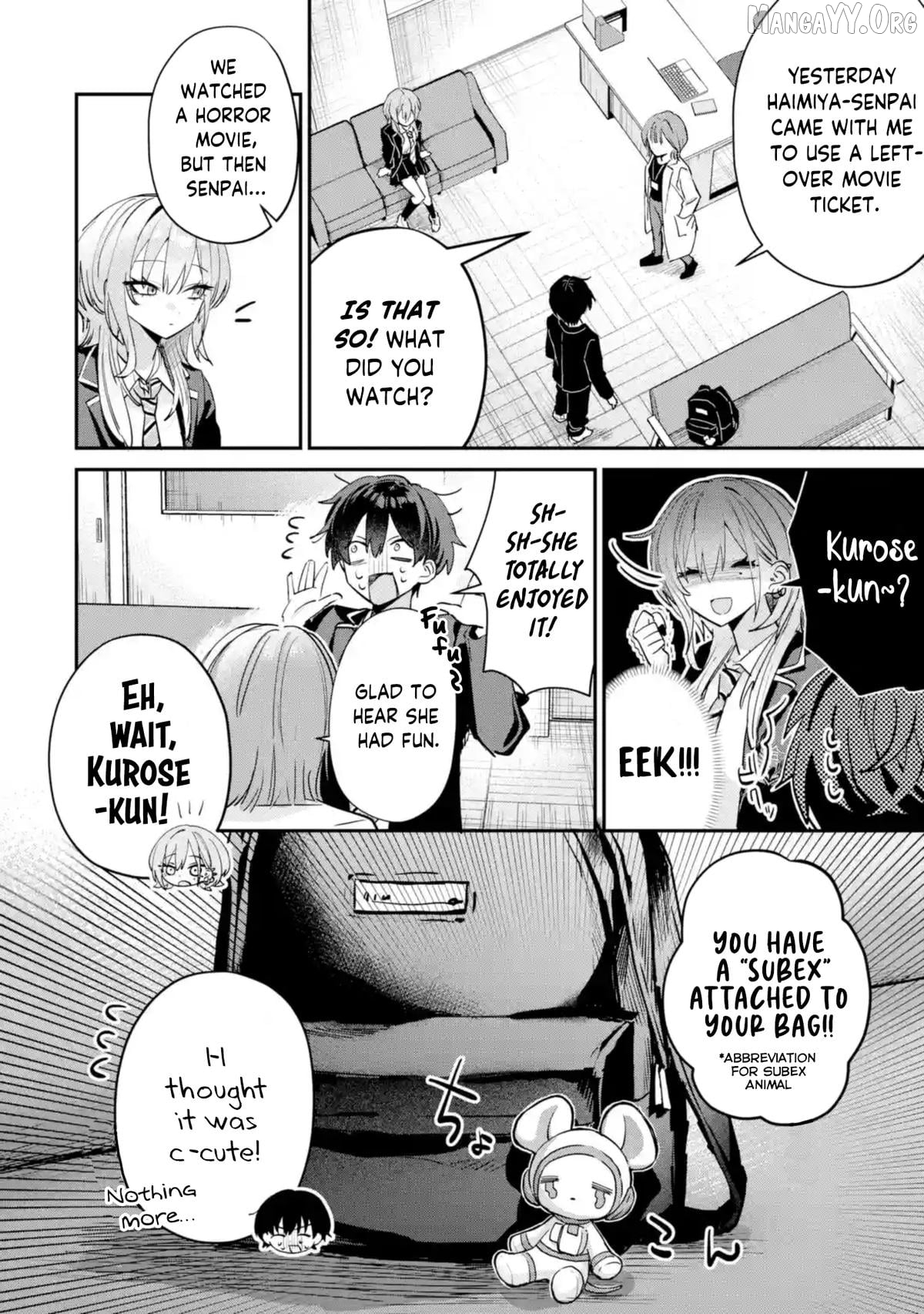 Haimiya-senpai wa Kowakute Kawaii Chapter 14 - page 5