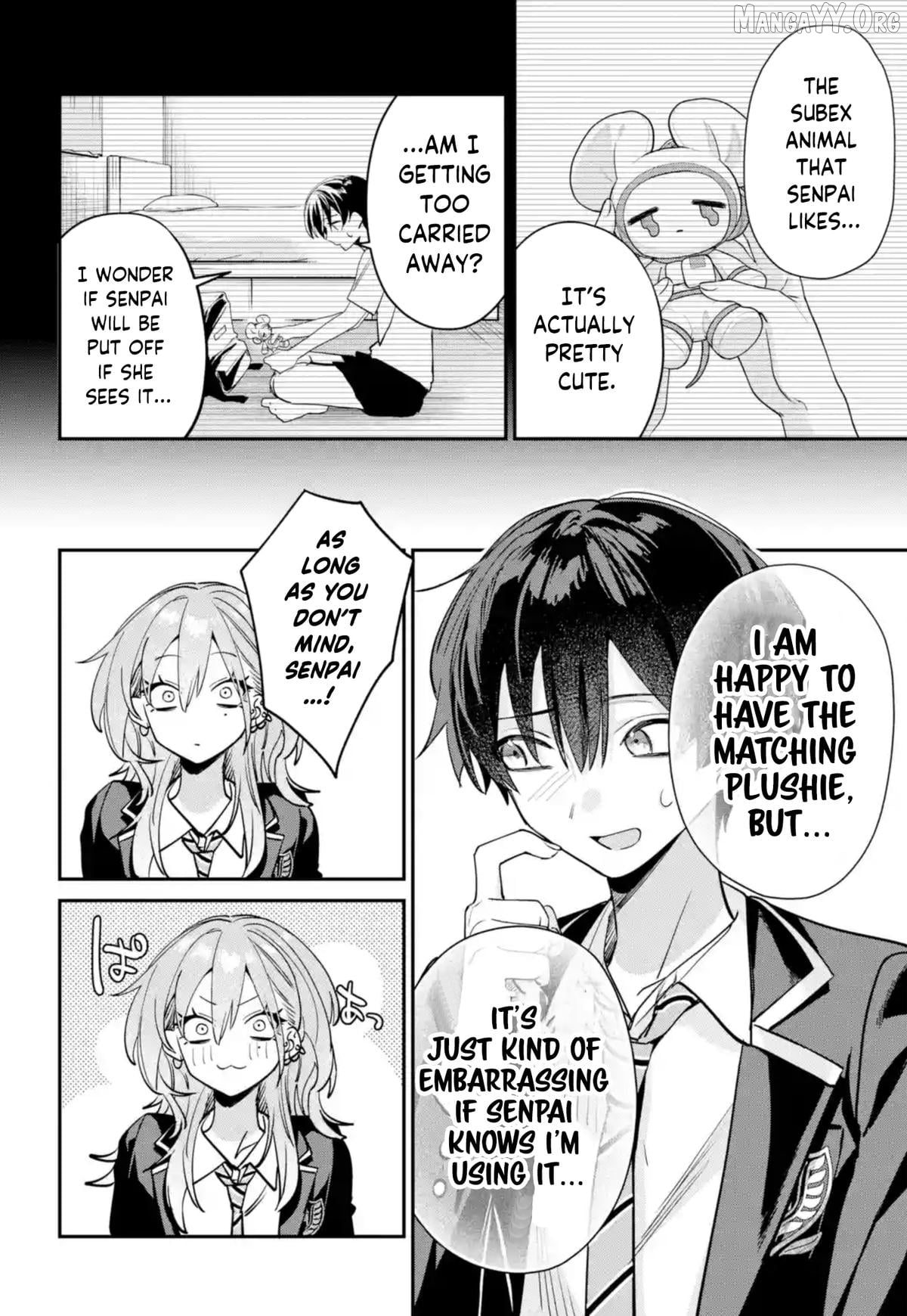 Haimiya-senpai wa Kowakute Kawaii Chapter 14 - page 7