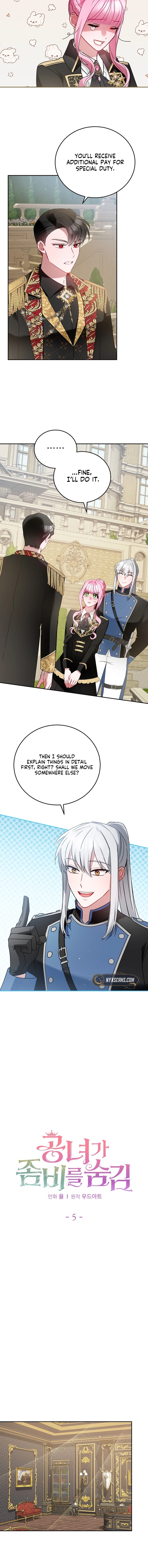 The Lady Who Hides the Zombies Chapter 5 - page 5