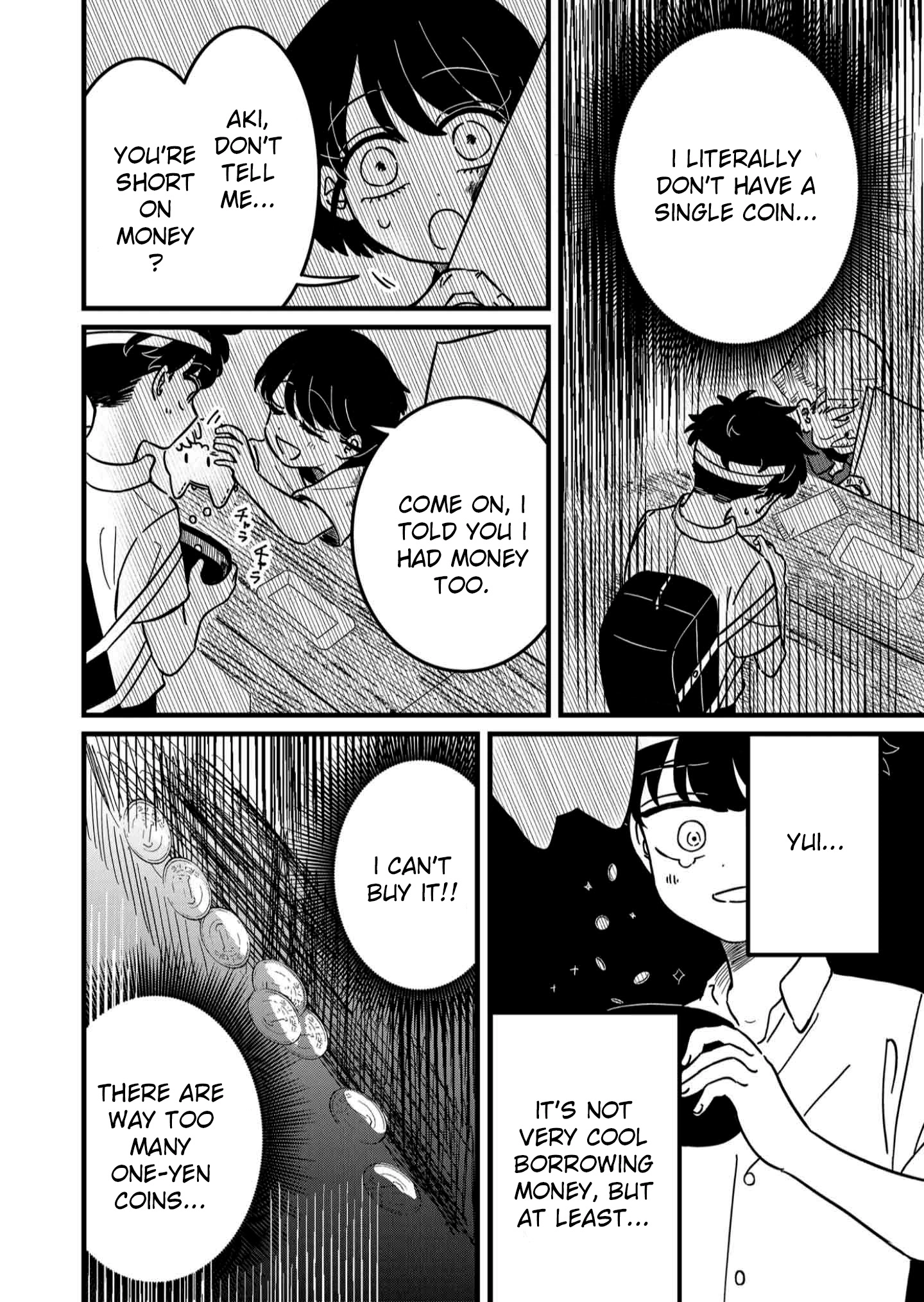 Yui can only live in the shadows Chapter 4 - page 14