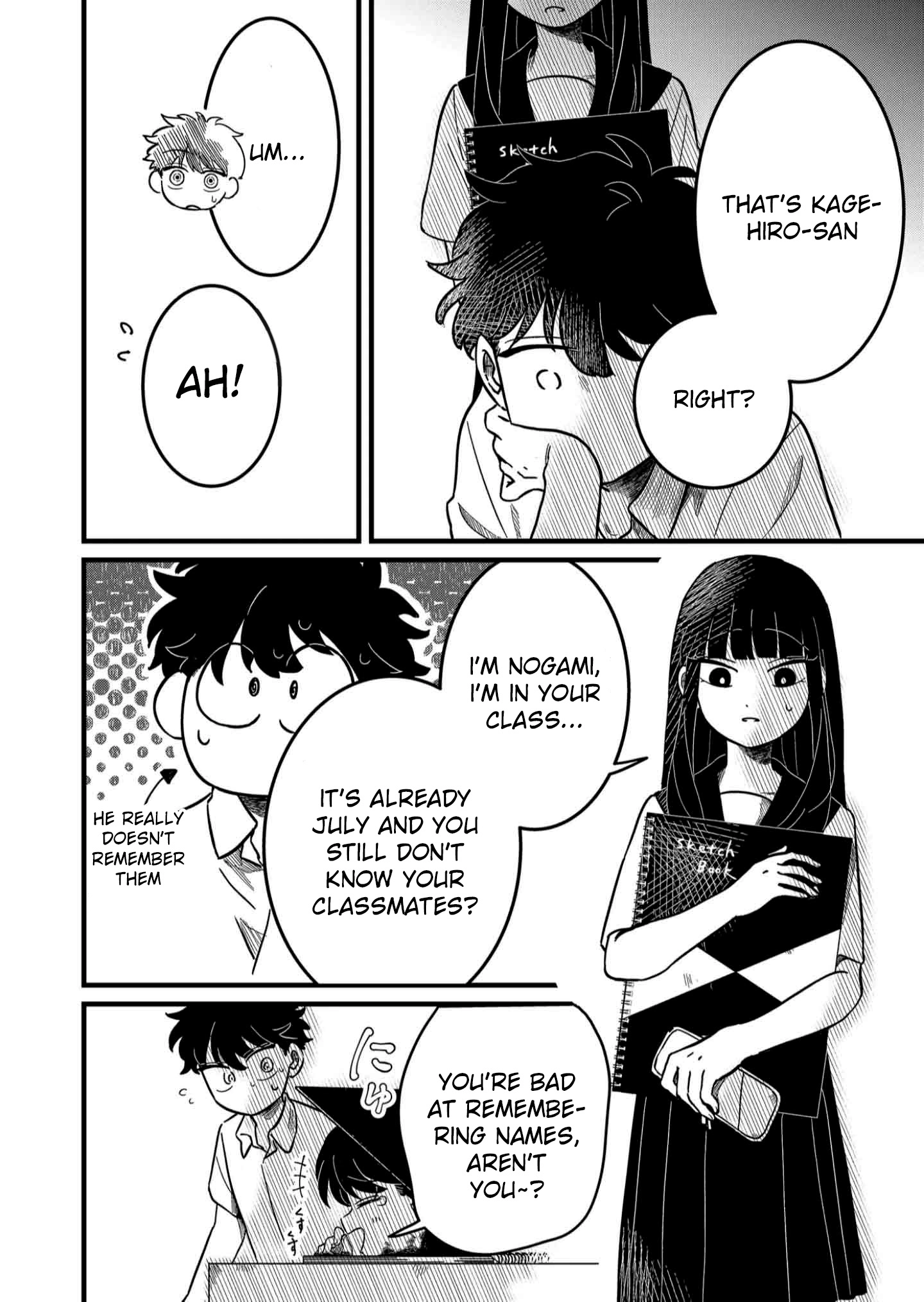 Yui can only live in the shadows Chapter 5 - page 8