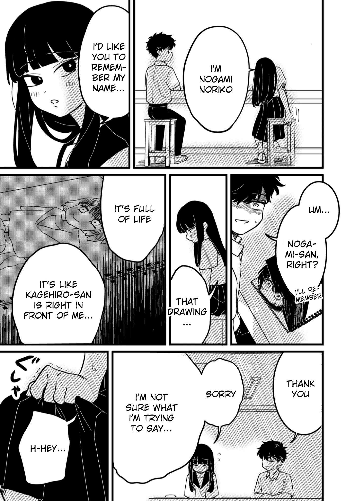 Yui can only live in the shadows Chapter 5 - page 9