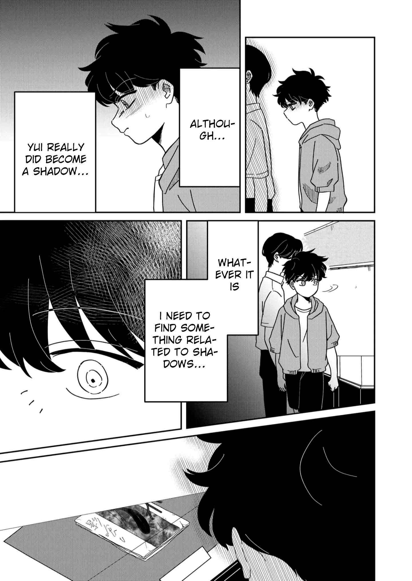 Yui can only live in the shadows Chapter 7 - page 9