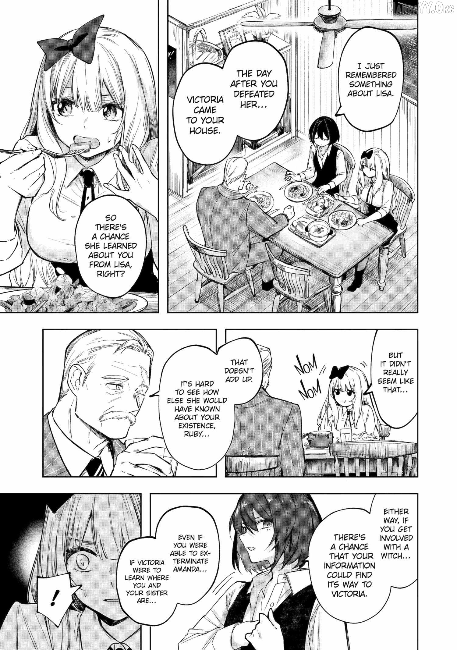 Ruby on the Cake - Hitogui Majo no Bansankai Chapter 3.2 - page 1