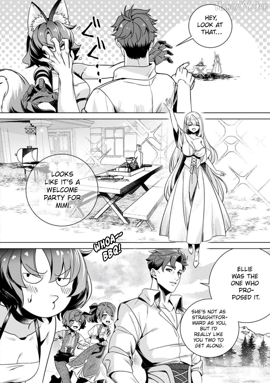Netorare Tsuihōsareta Saikyō Kishi Danchō No Ossan, Katainaka De Eiyū Ni Matsuriagerareru Chapter 4 - page 10