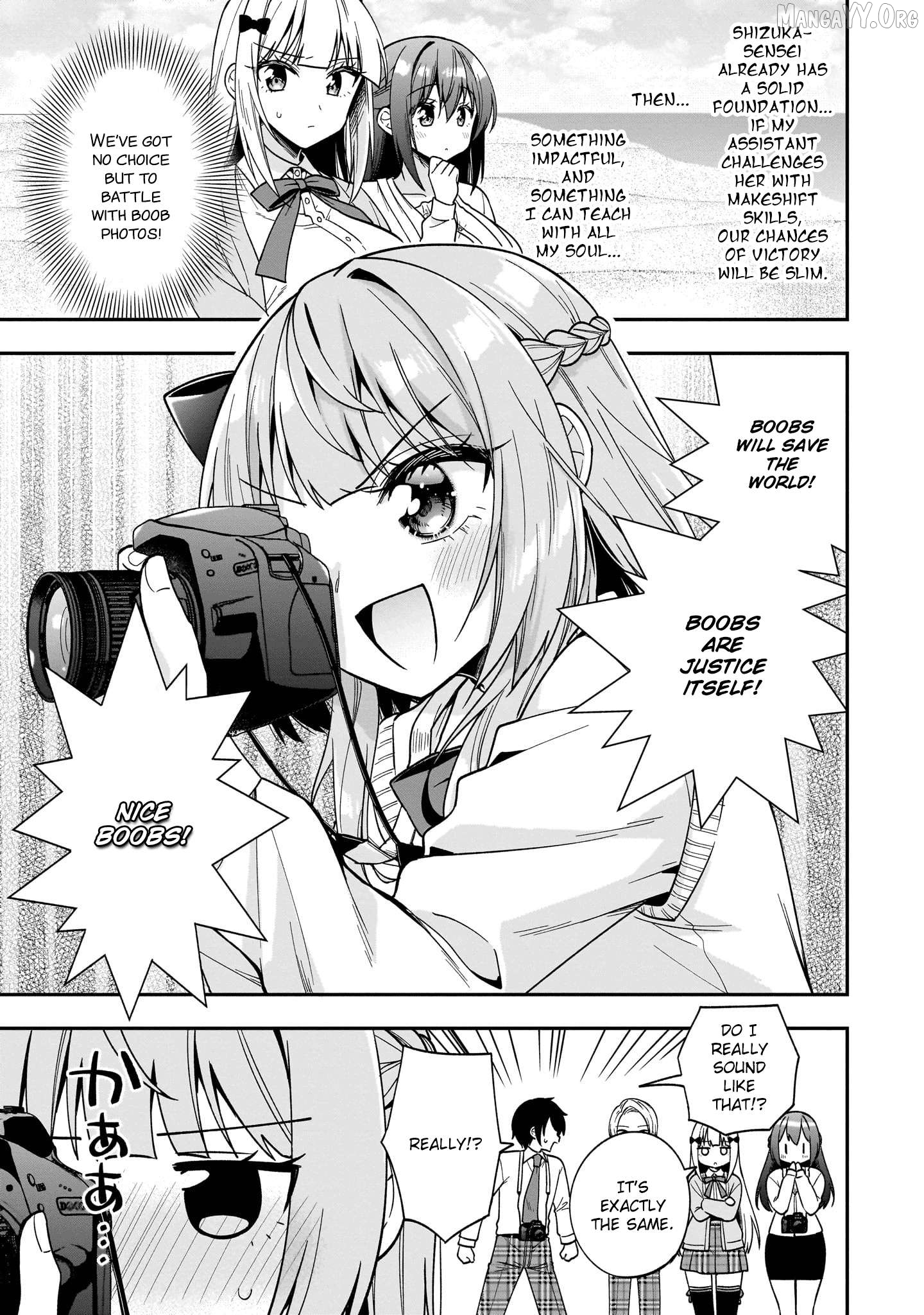 Camera-senpai to Sewayaki Jouzu na Kouhai-chan Chapter 11 - page 9