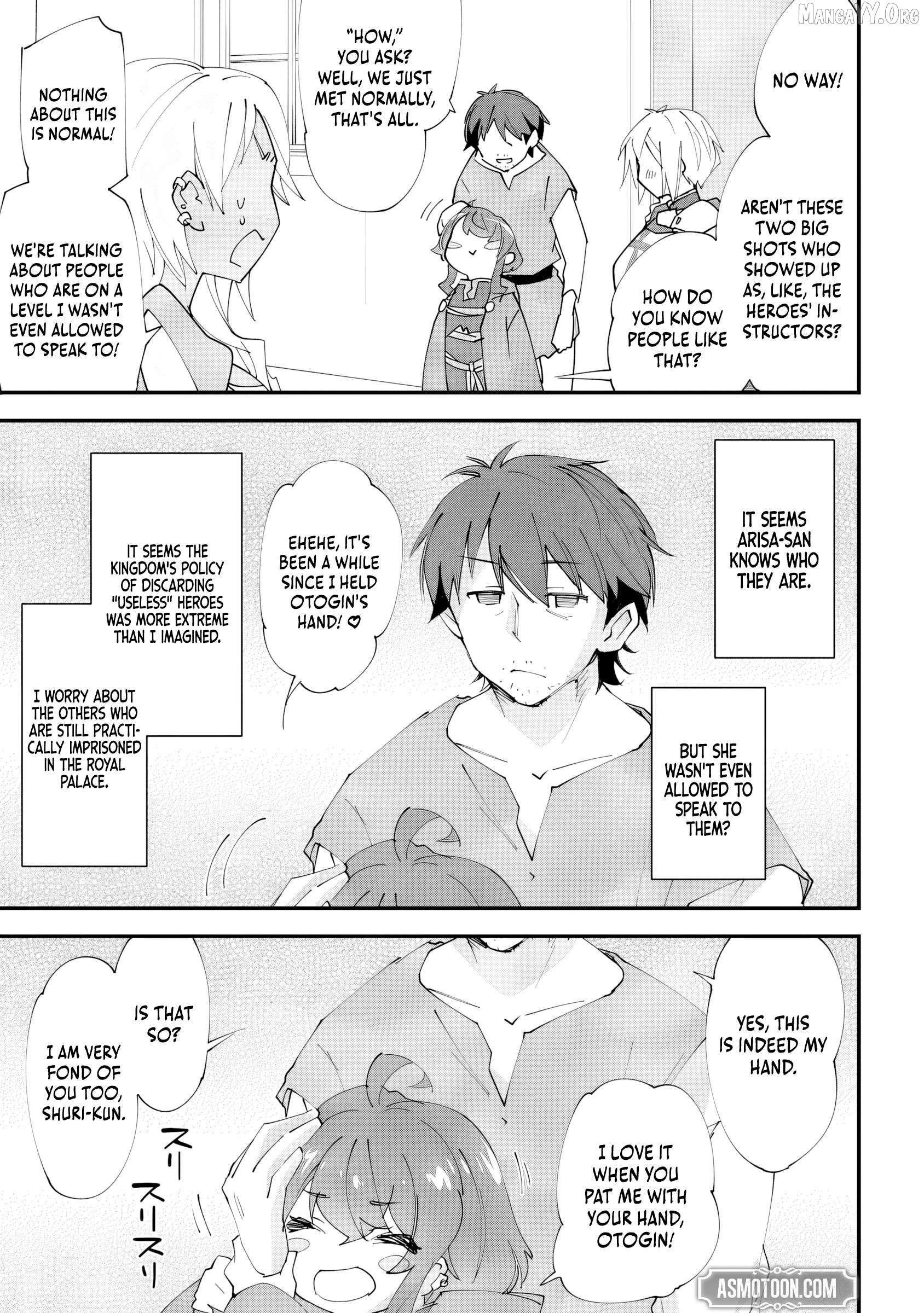 Kurasu Ten’i Ni Makikomareta Konbini Ten’in No Ossan, Yūsha Ni Wa Hitsuyō Nakatta Amarimono Sukiru O Kushishite Saikyō to Naru Yō Desu Chapter 7 - page 16