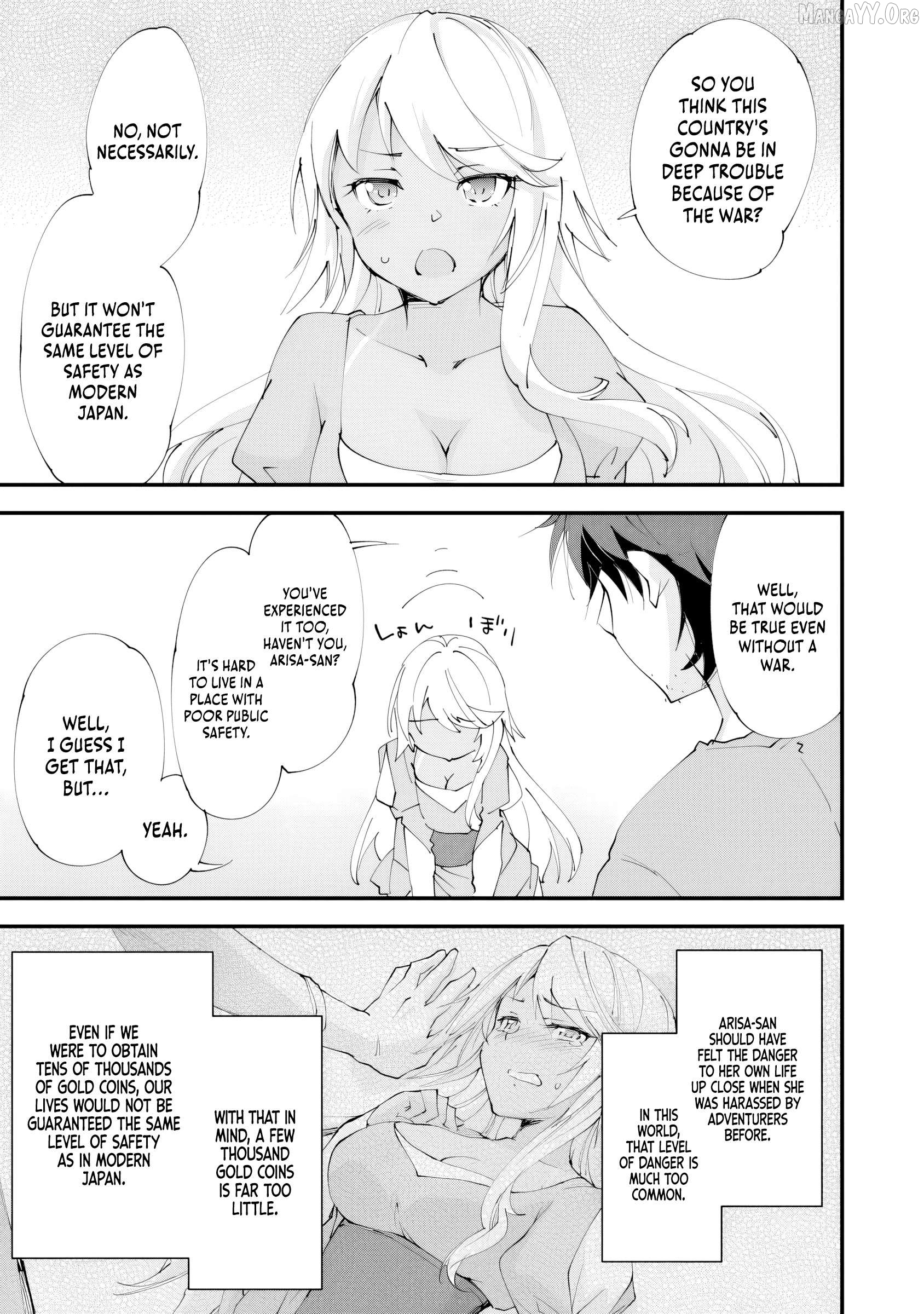 Kurasu Ten’i Ni Makikomareta Konbini Ten’in No Ossan, Yūsha Ni Wa Hitsuyō Nakatta Amarimono Sukiru O Kushishite Saikyō to Naru Yō Desu Chapter 7 - page 22