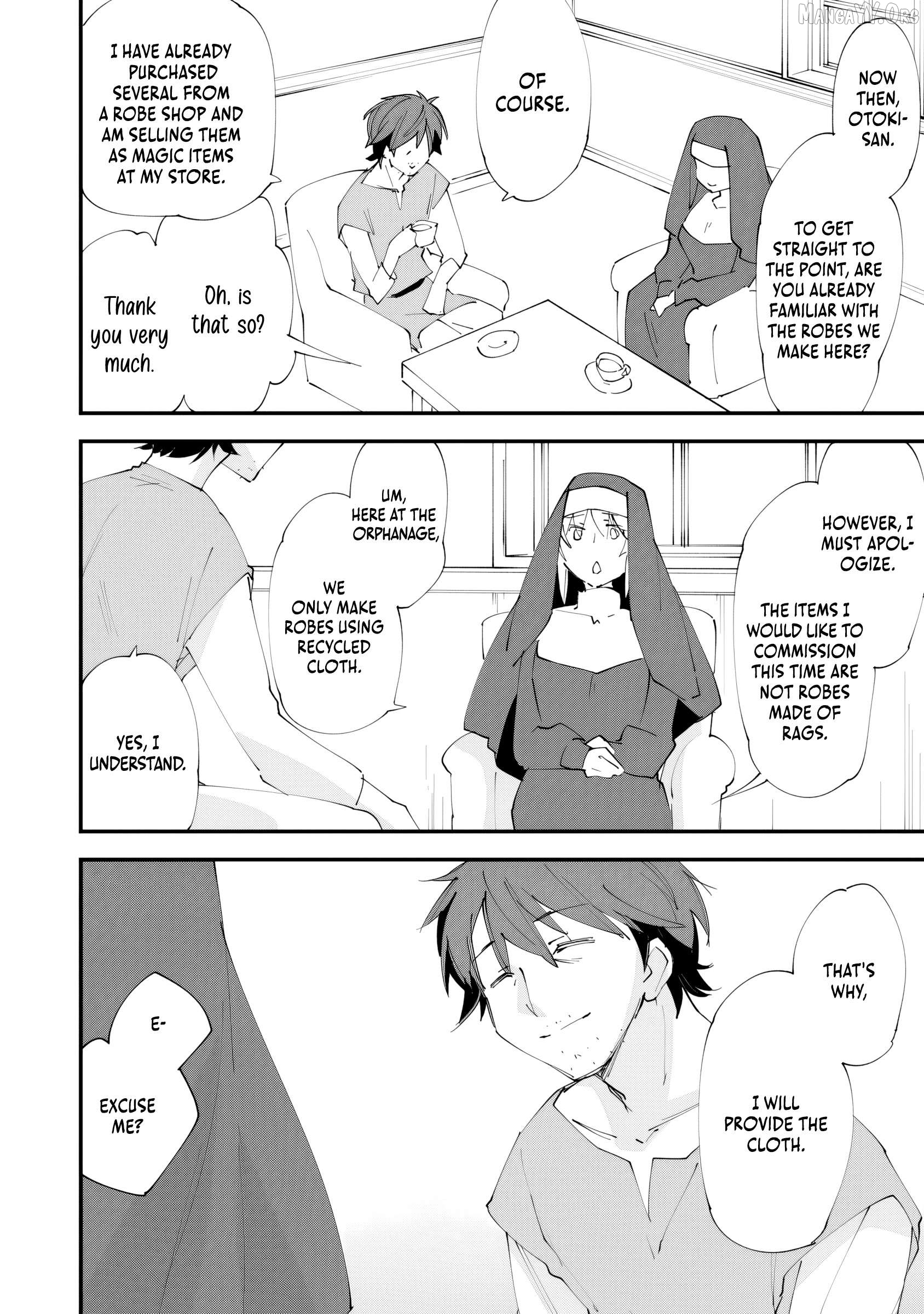 Kurasu Ten’i Ni Makikomareta Konbini Ten’in No Ossan, Yūsha Ni Wa Hitsuyō Nakatta Amarimono Sukiru O Kushishite Saikyō to Naru Yō Desu Chapter 7 - page 3