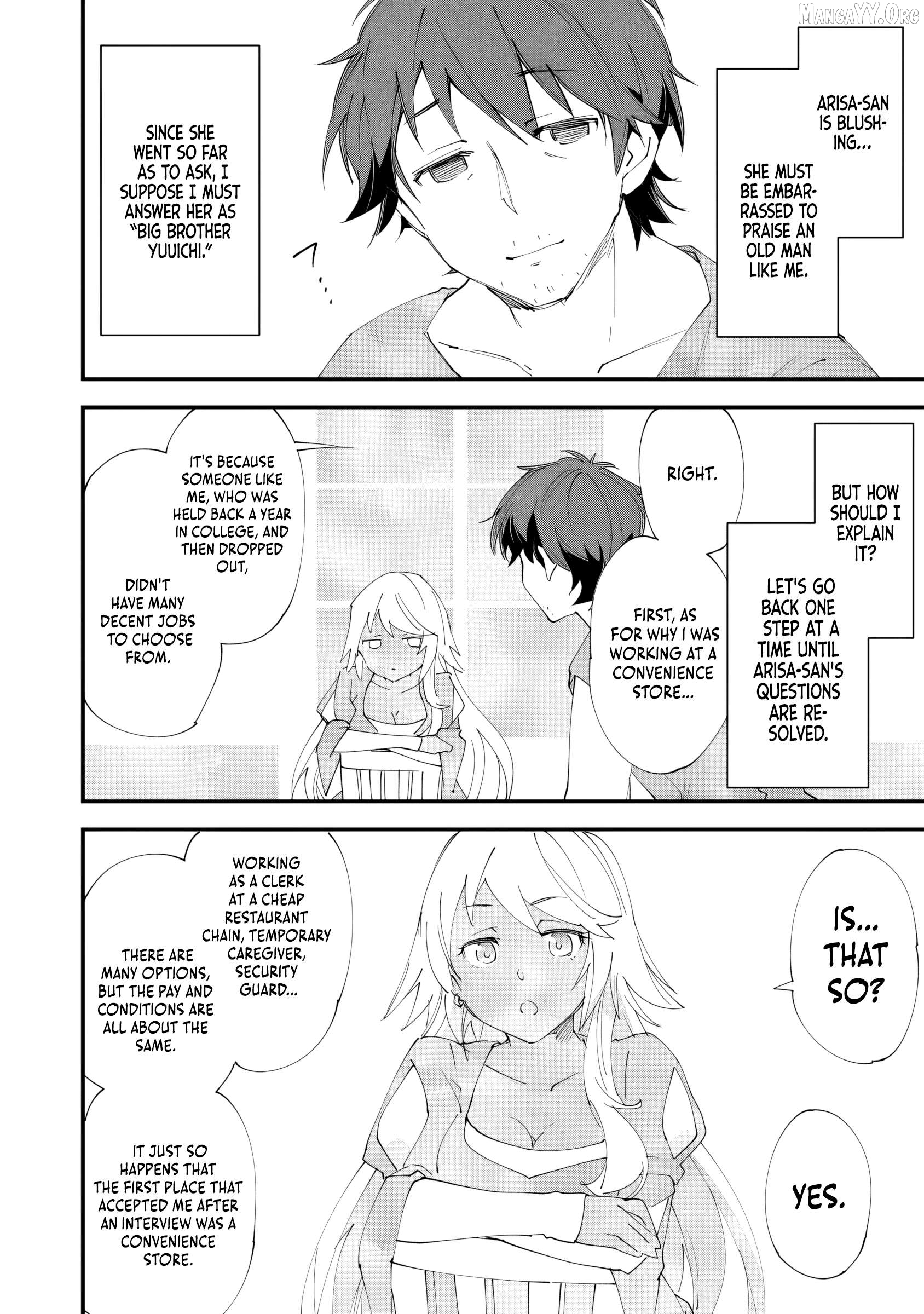Kurasu Ten’i Ni Makikomareta Konbini Ten’in No Ossan, Yūsha Ni Wa Hitsuyō Nakatta Amarimono Sukiru O Kushishite Saikyō to Naru Yō Desu Chapter 9 - page 25