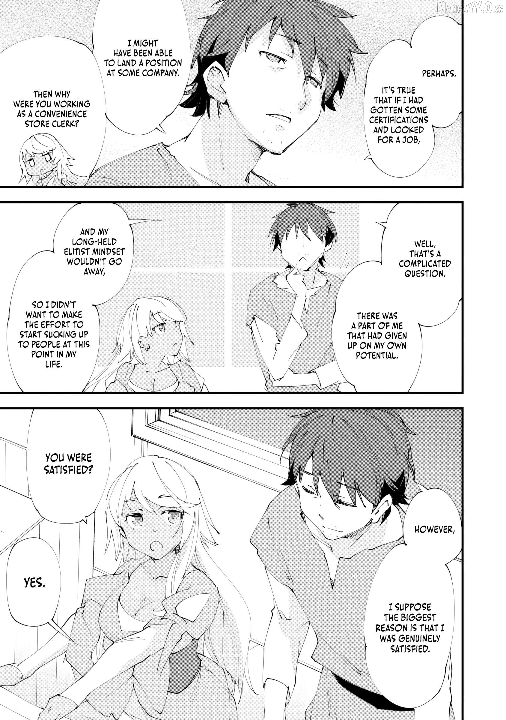 Kurasu Ten’i Ni Makikomareta Konbini Ten’in No Ossan, Yūsha Ni Wa Hitsuyō Nakatta Amarimono Sukiru O Kushishite Saikyō to Naru Yō Desu Chapter 10 - page 10
