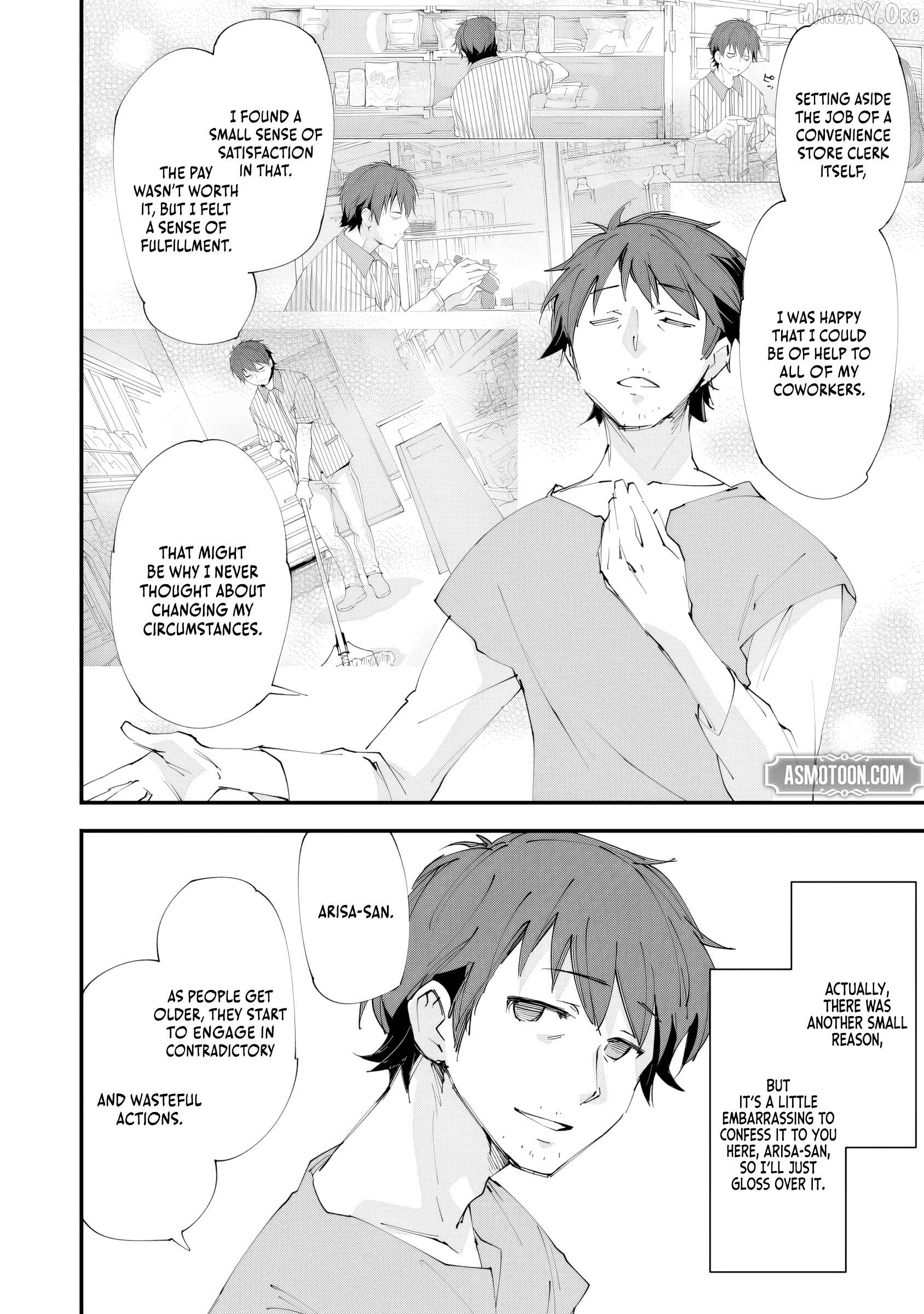 Kurasu Ten’i Ni Makikomareta Konbini Ten’in No Ossan, Yūsha Ni Wa Hitsuyō Nakatta Amarimono Sukiru O Kushishite Saikyō to Naru Yō Desu Chapter 10 - page 11