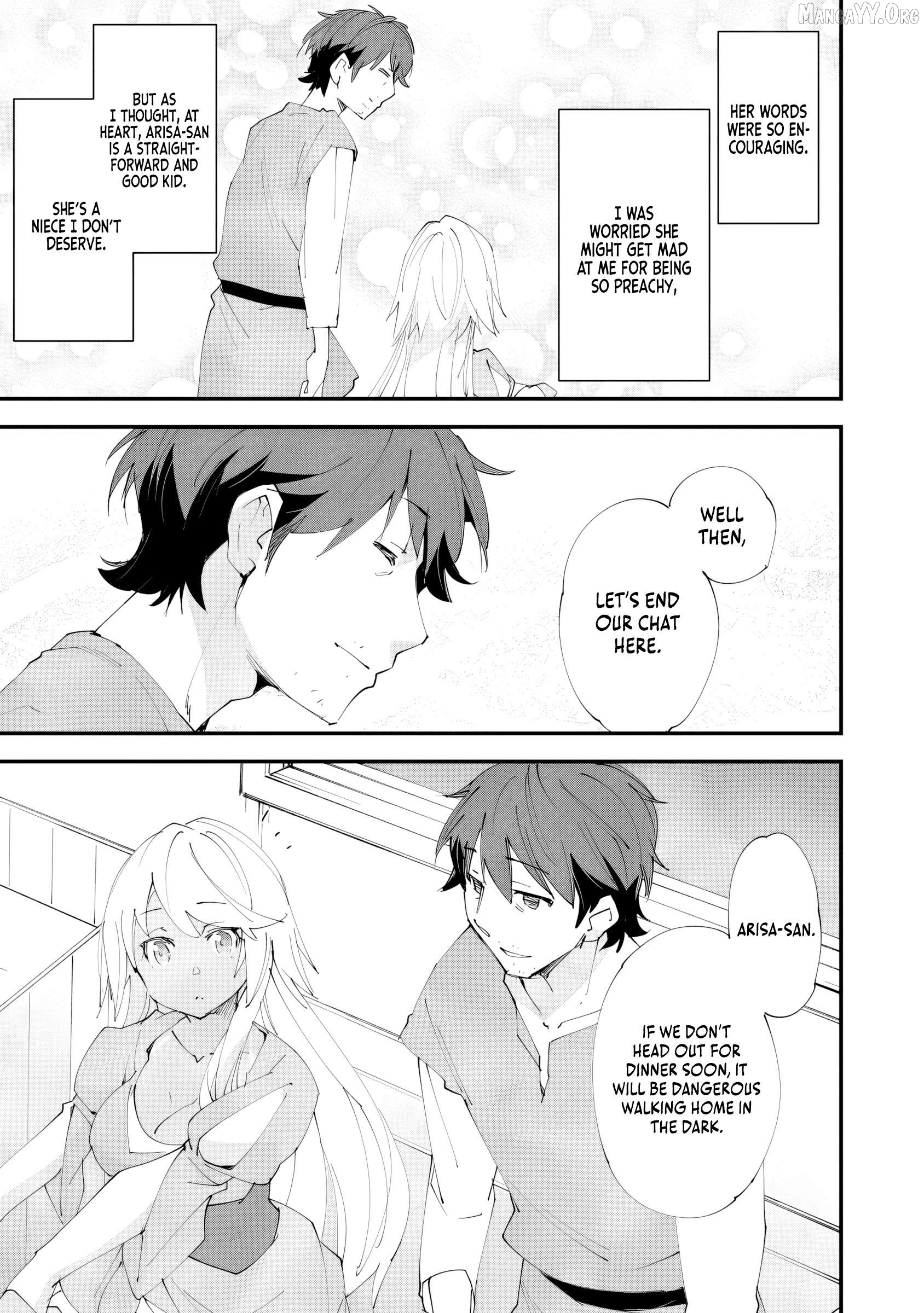 Kurasu Ten’i Ni Makikomareta Konbini Ten’in No Ossan, Yūsha Ni Wa Hitsuyō Nakatta Amarimono Sukiru O Kushishite Saikyō to Naru Yō Desu Chapter 10 - page 18